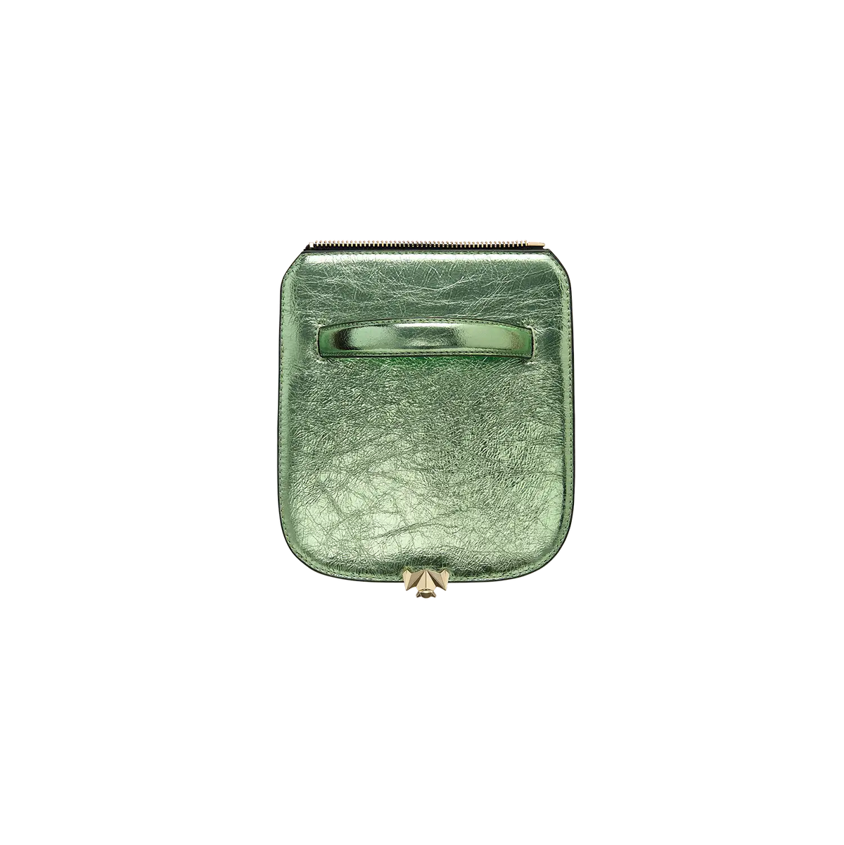 Wechselklappe - Mini Opal Breeze - grün-metallic