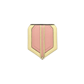 Wechselklappe - Mini Pastel Harmony - gelb-rosa