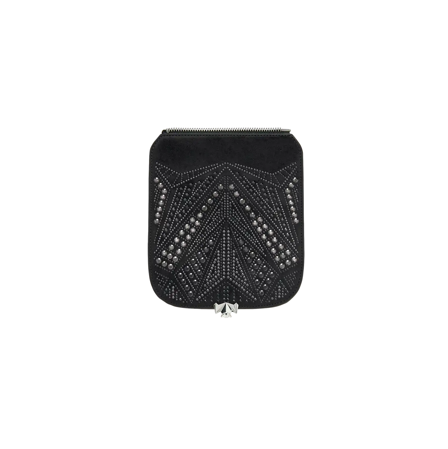 SC Wechselklappe - Mini Silver Sparkle - schwarz