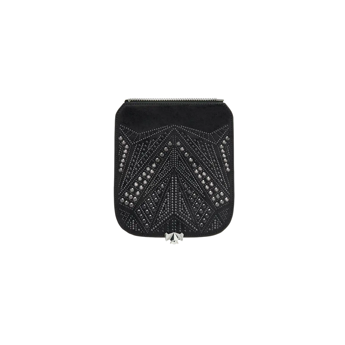 SC Wechselklappe - Mini Silver Sparkle - schwarz
