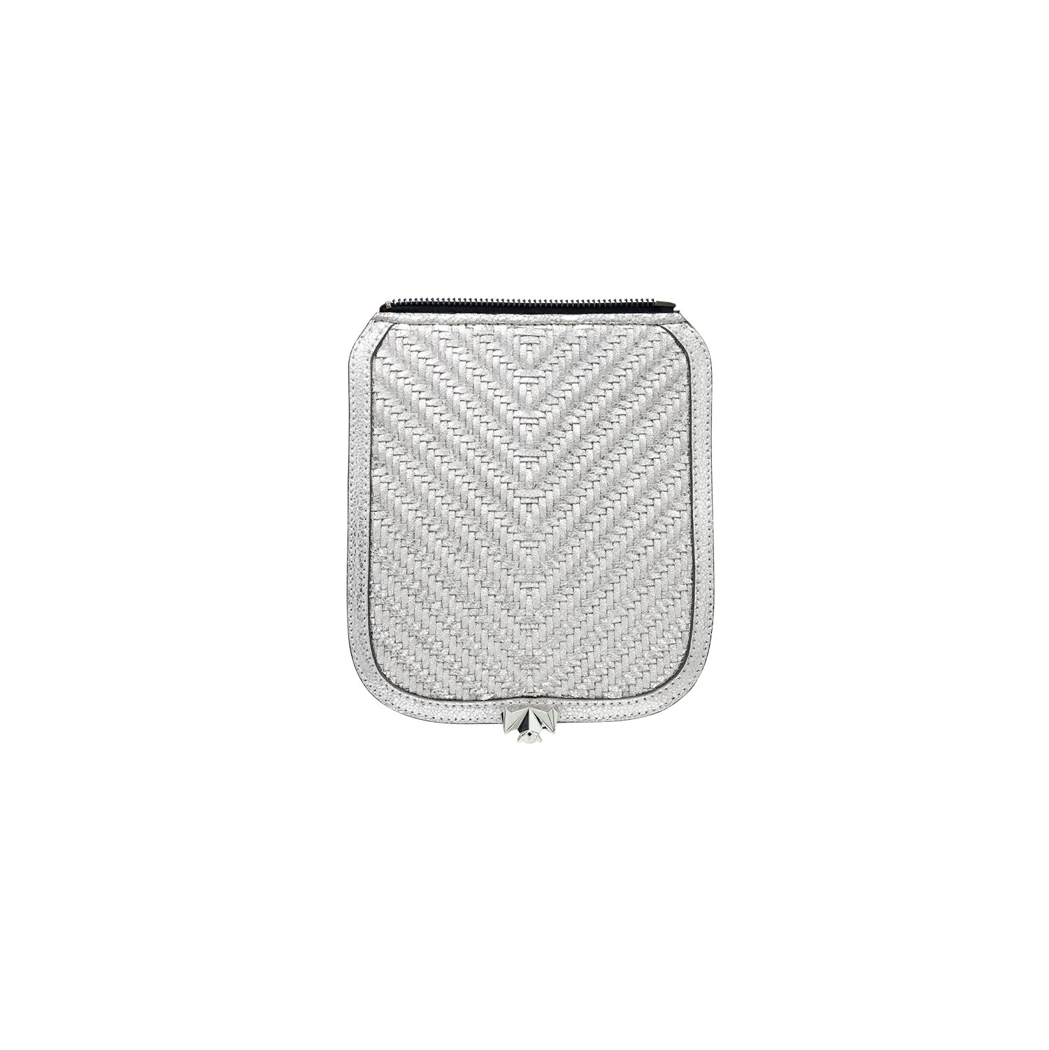 Wechselklappe - Mini Silver Star - silber