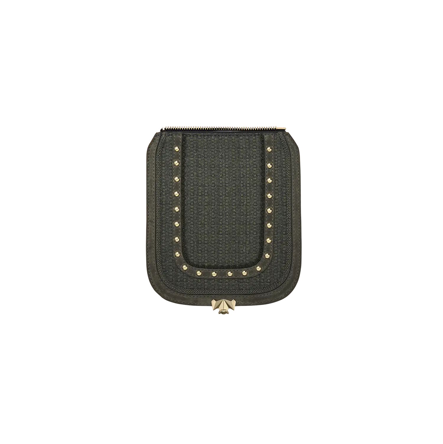 Wechselklappe - Mini Woodland Chic - grün-glitzer