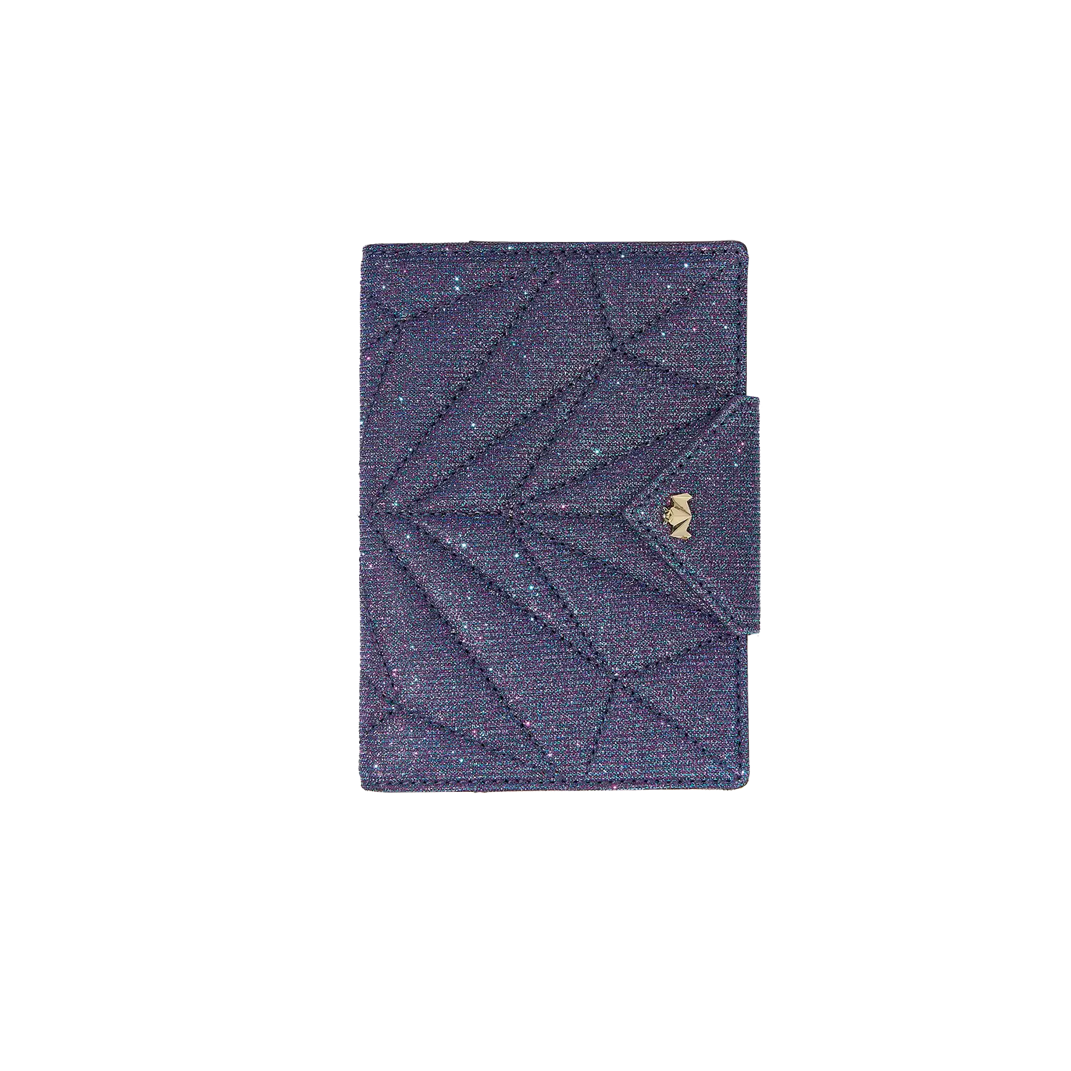 Passport Cover - Board me Baby - blau-glitzer