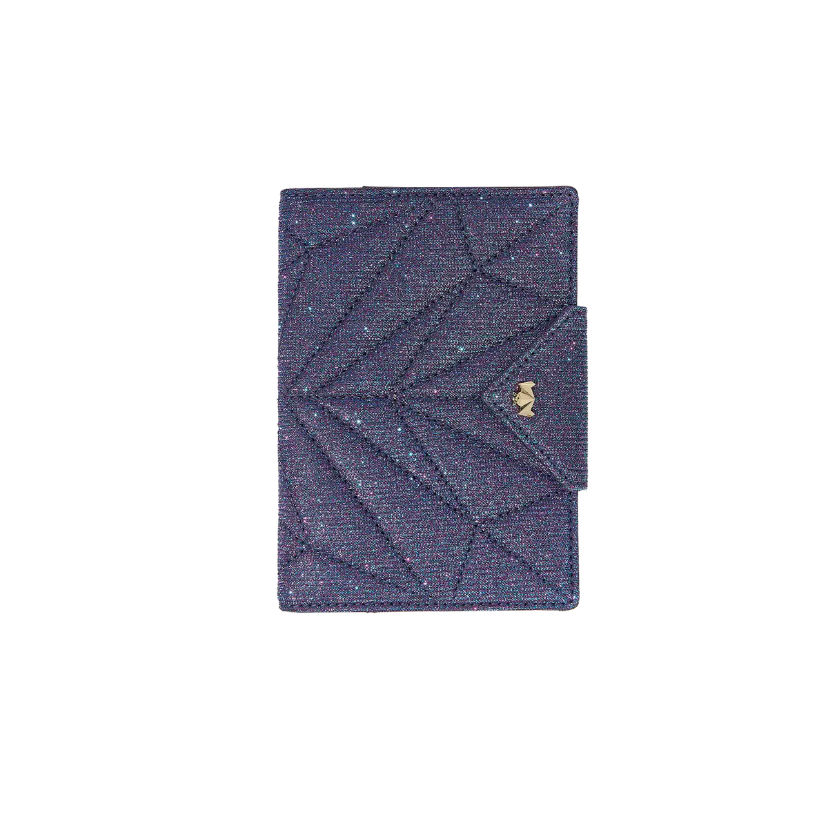 Passport Cover - Board me Baby - blau-glitzer