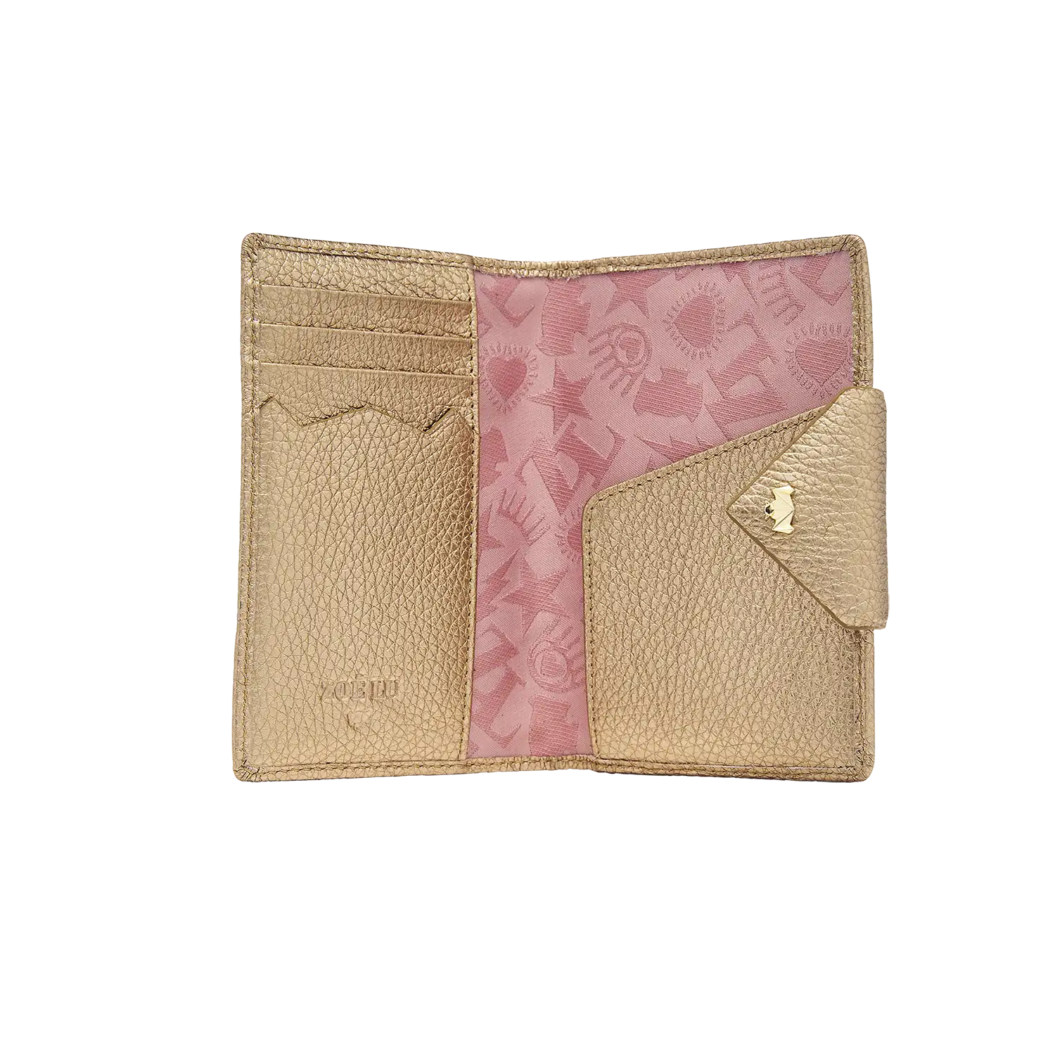 Passport Cover - Board me Baby - gold