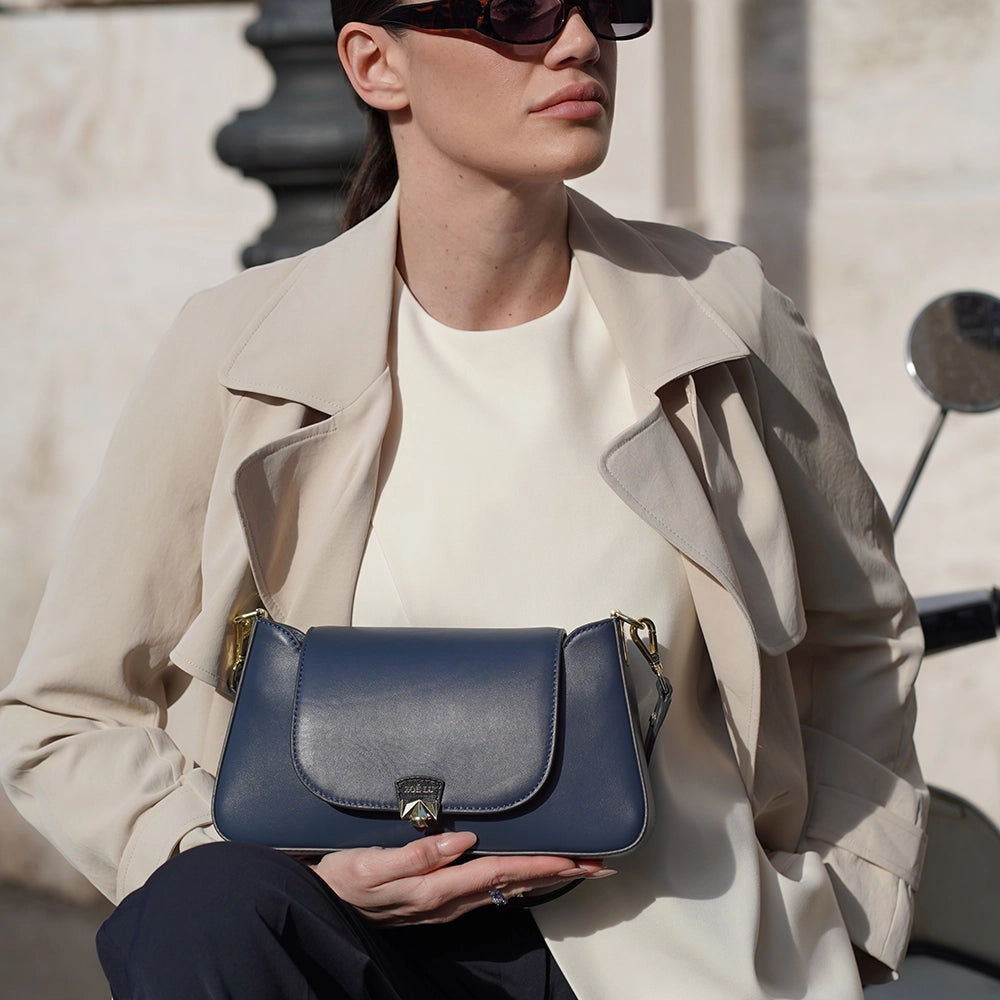 Wechselklappe - La Mini Bleu - dunkelblau