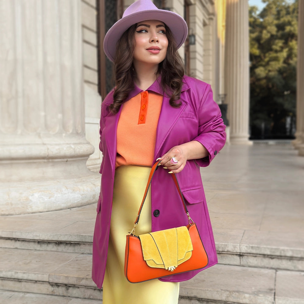 Taschenkorper Mini Pochette - orange