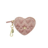 Schluesselanhaenger - Heartbeat - altrosa