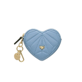 Schluesselanhaenger - Heartbeat - hellblau