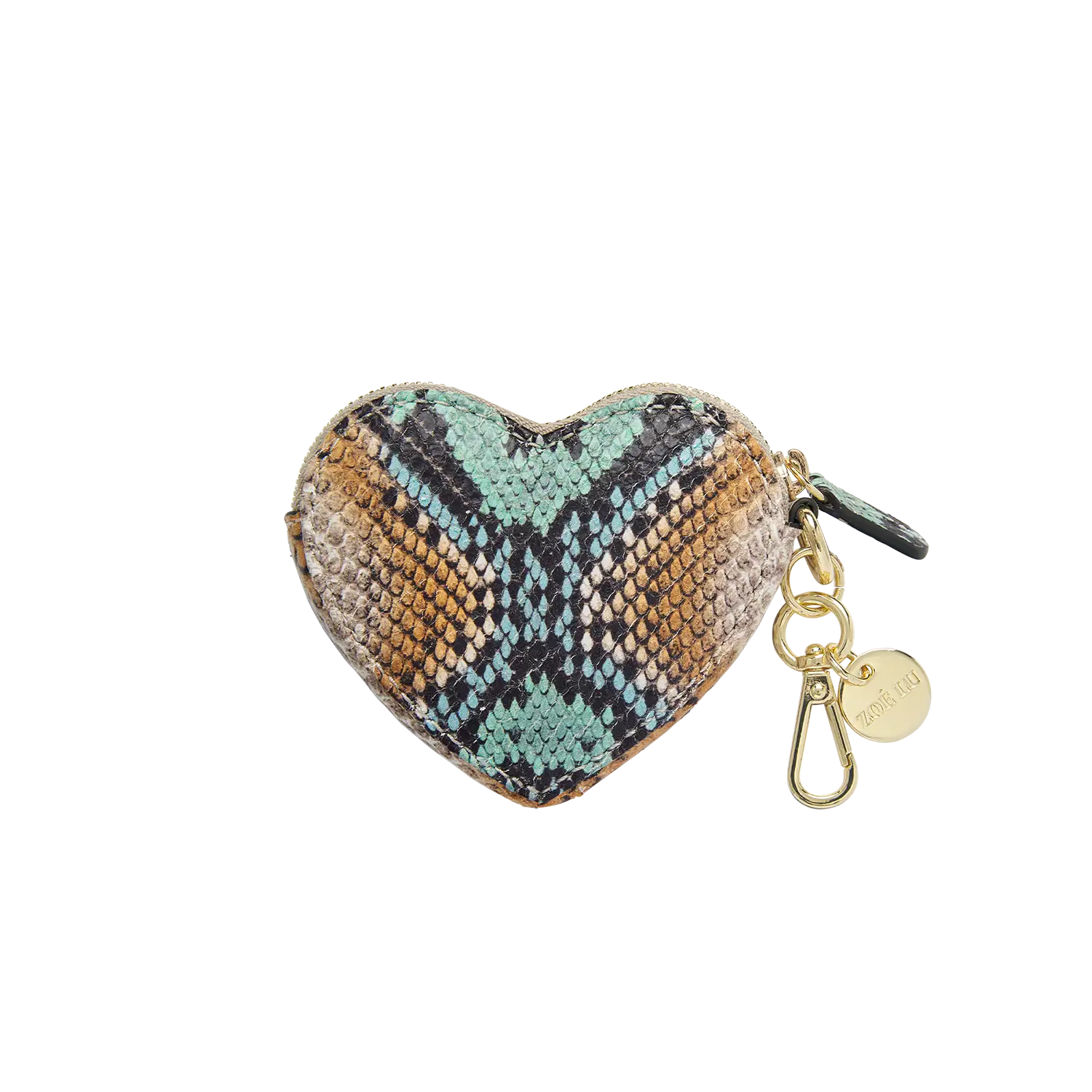 Schlüsselanhänger - Heartbeat - snake bunt