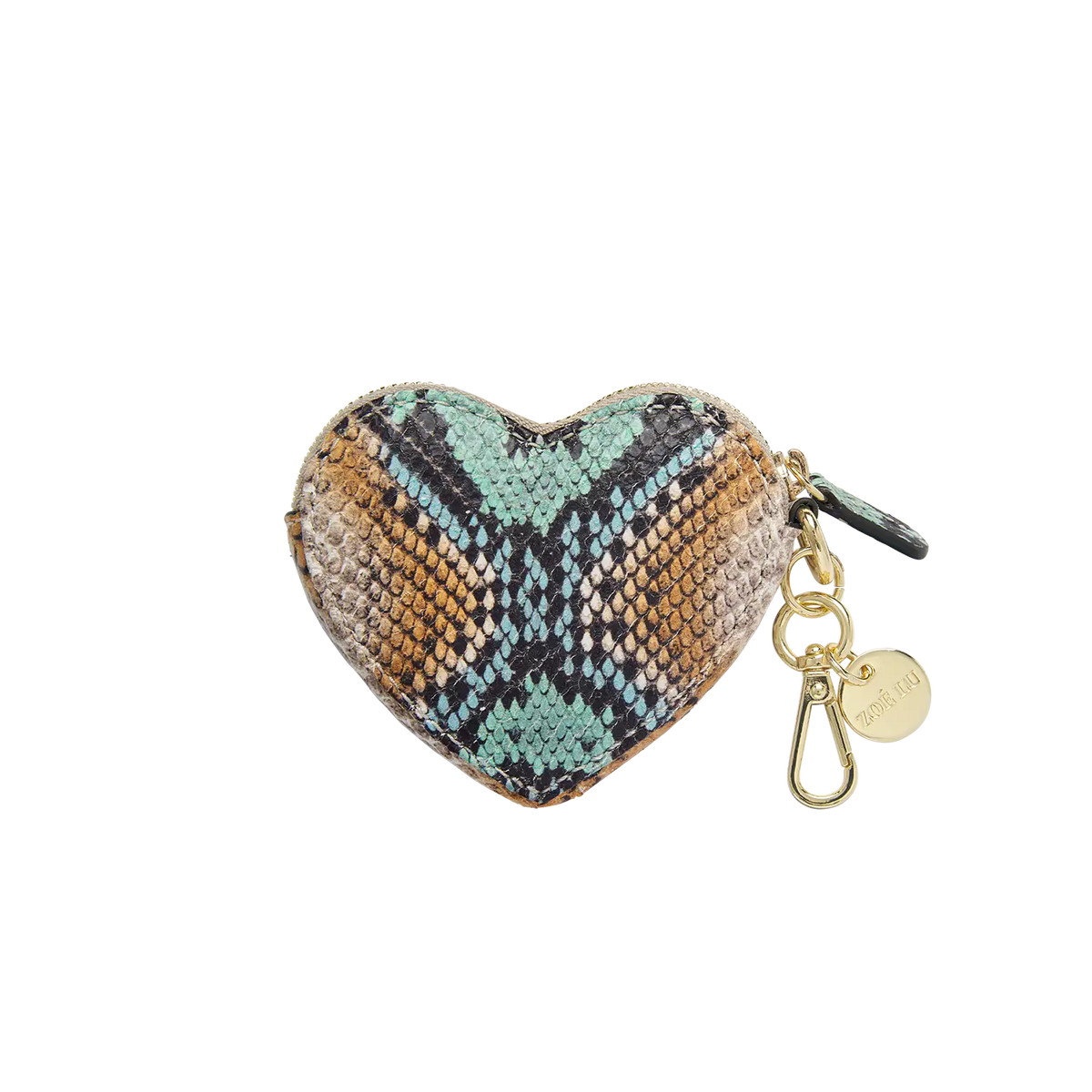 Schlüsselanhänger - Heartbeat - snake bunt