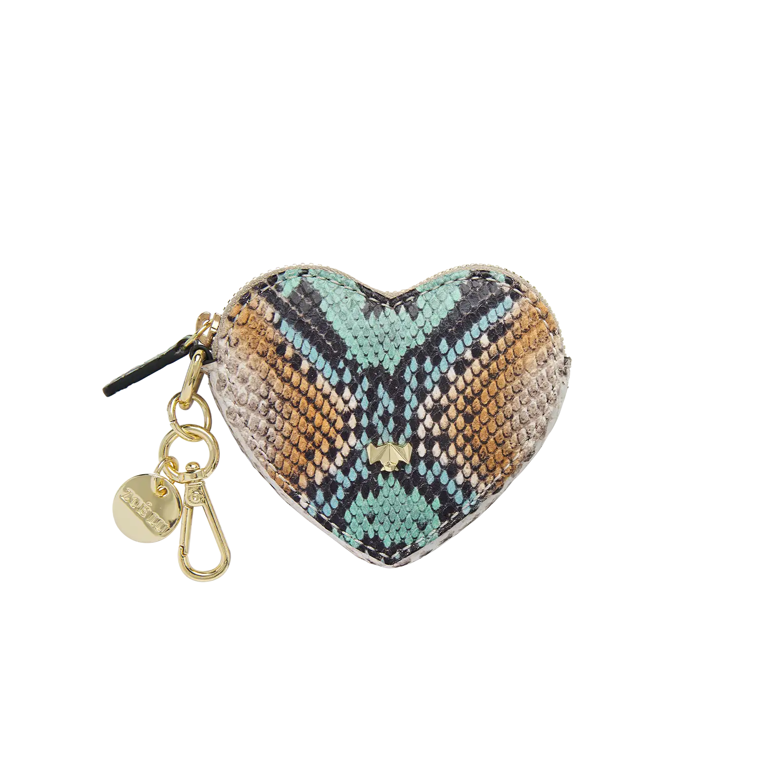 Schlüsselanhänger - Heartbeat - snake bunt