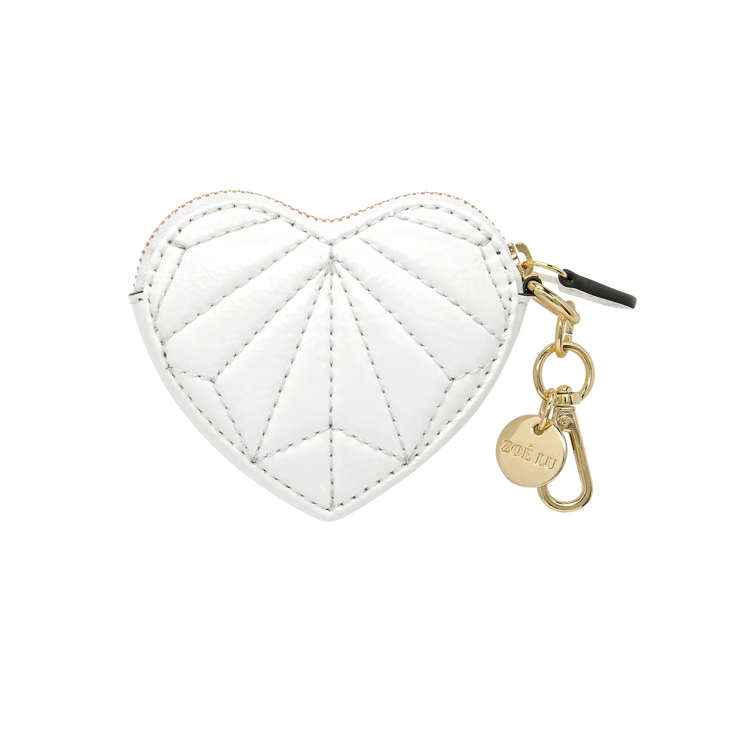 Schlüsselanhänger - Heartbeat - weiß lack