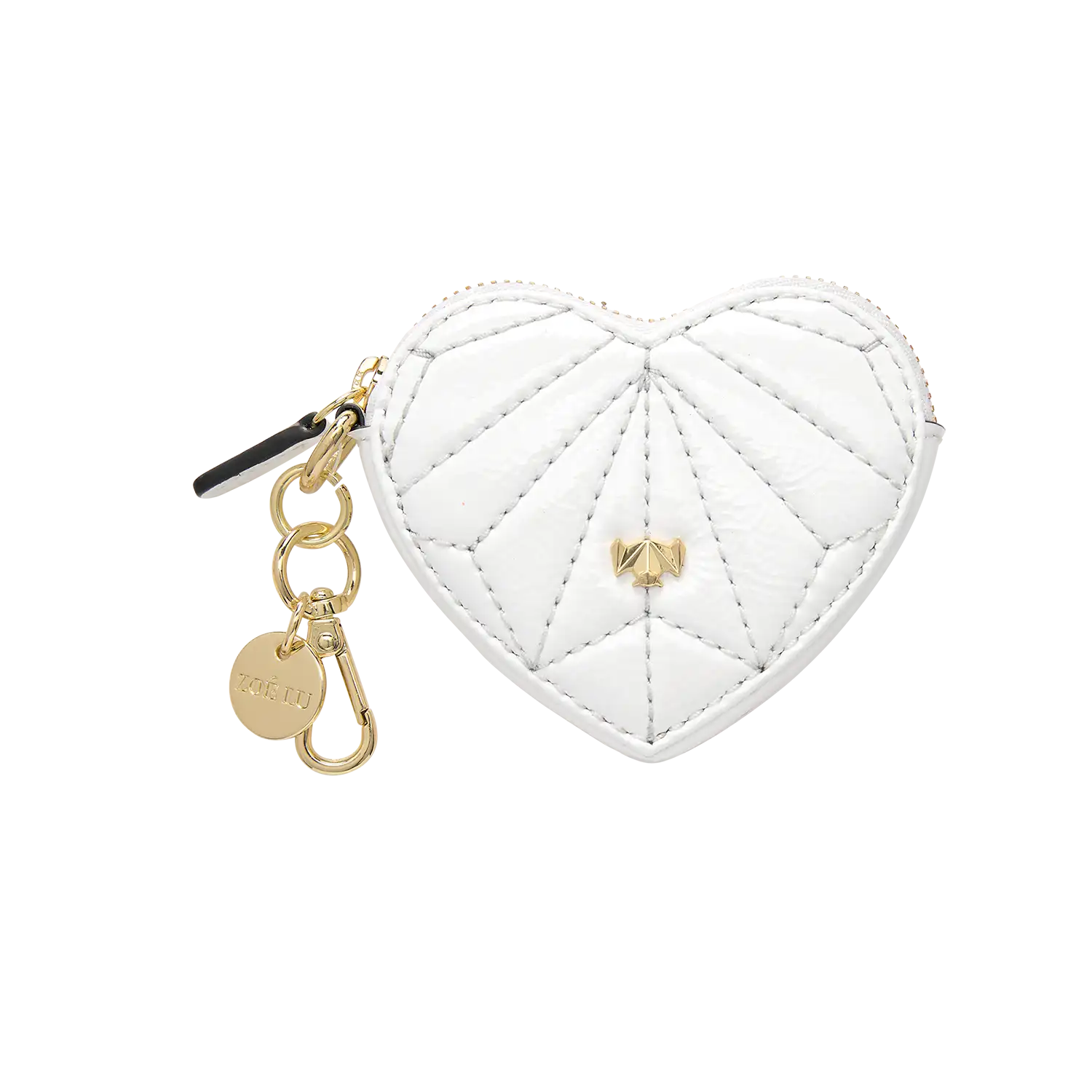 Schlüsselanhänger - Heartbeat - weiß lack