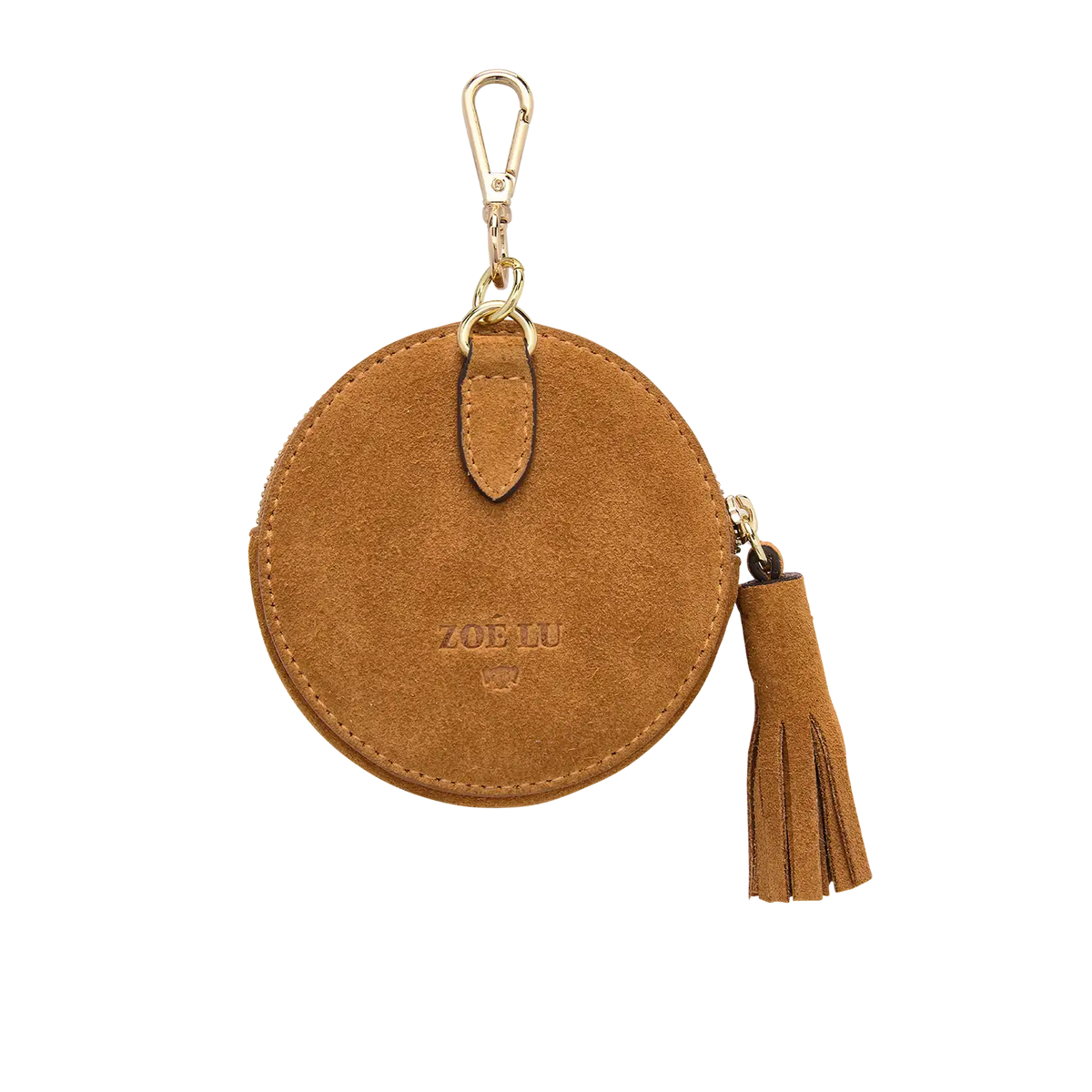 Schluesselanhaenger - Let It Roll - cognac