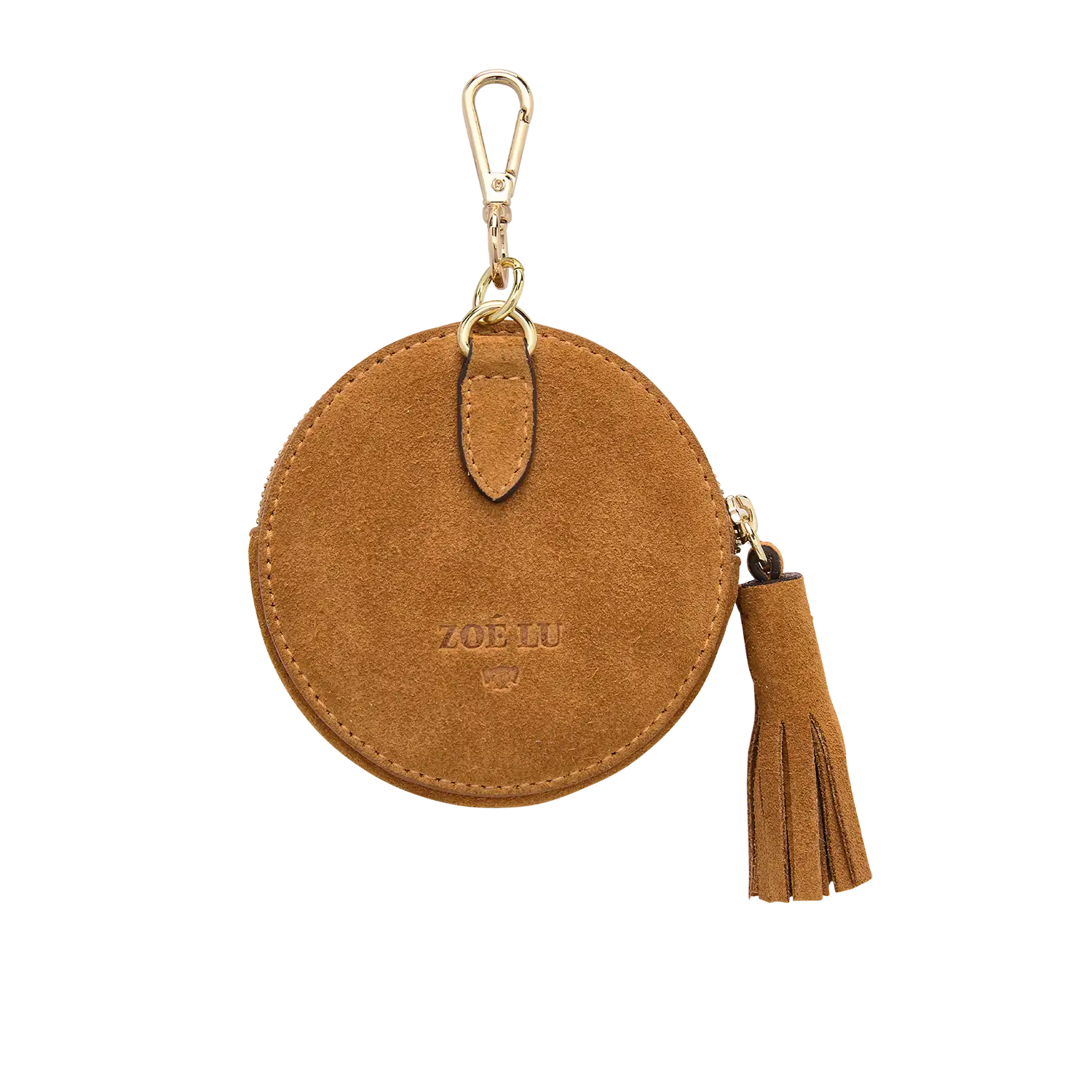 Schluesselanhaenger - Let It Roll - cognac