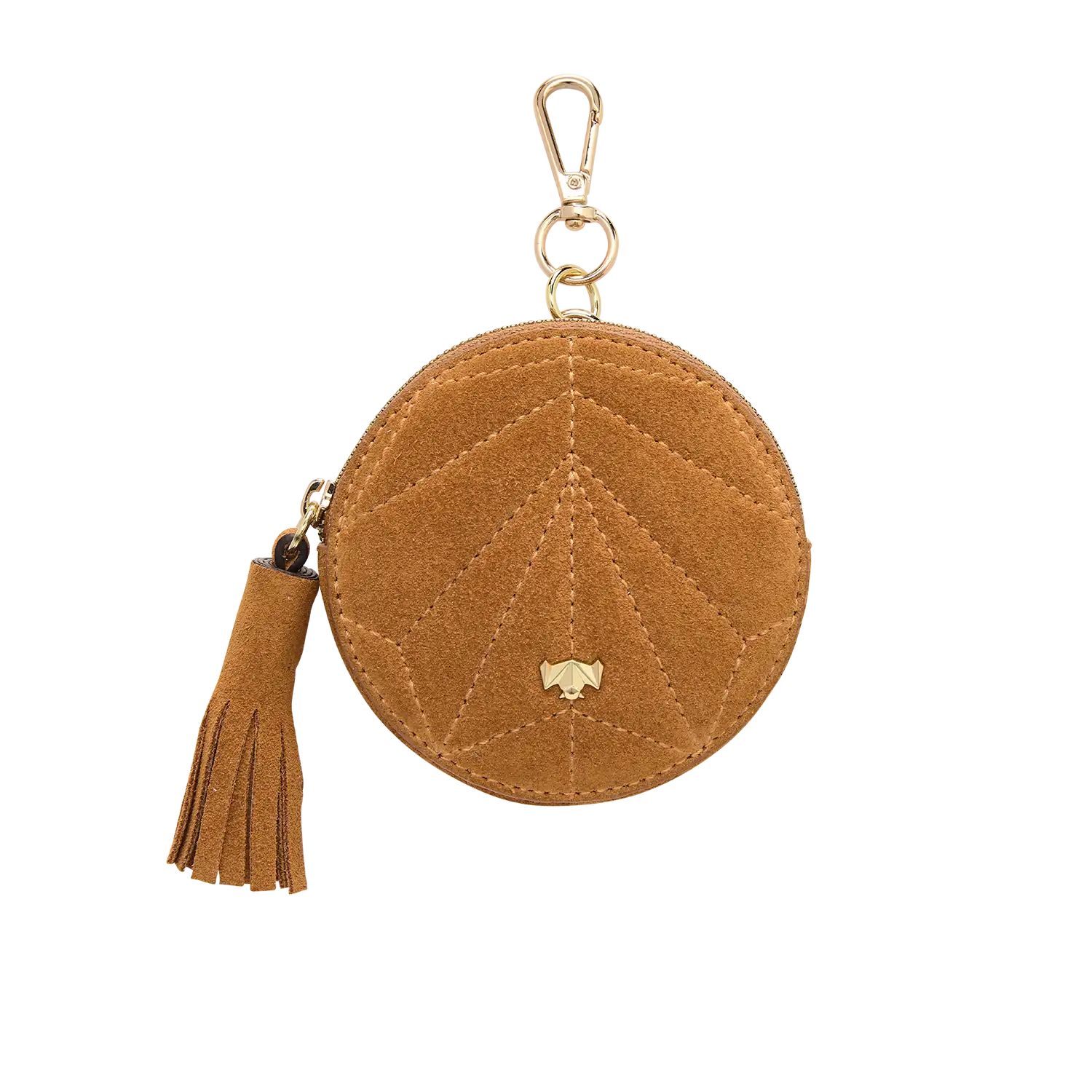 Schluesselanhaenger - Let It Roll - cognac