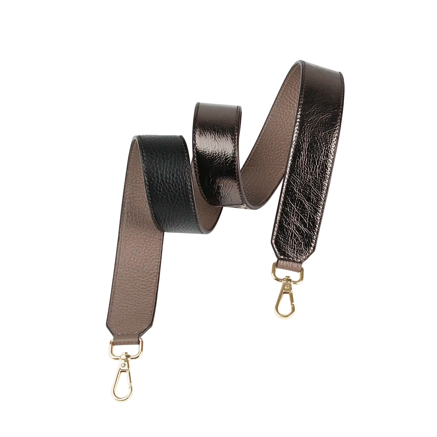 Schulterriemen - Freaky Turn Over - taupe-bronze