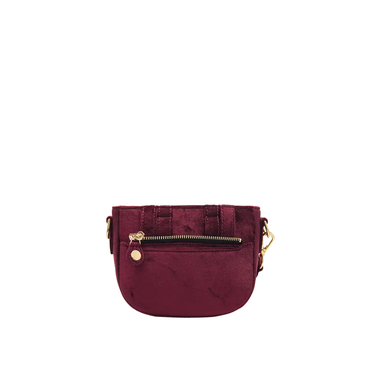 Taschenkoerper Mini Me - dunkelrot Samt