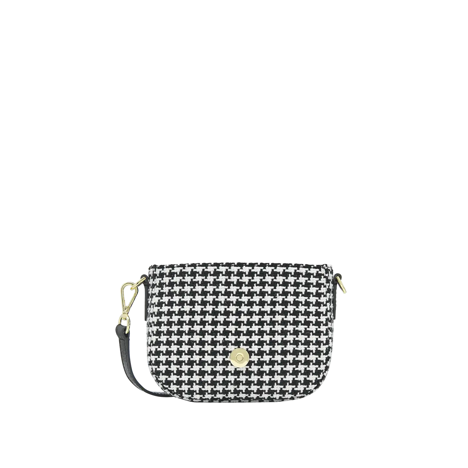 Taschenkoerper Mini Me - Hahnentritt schwarz-weiß