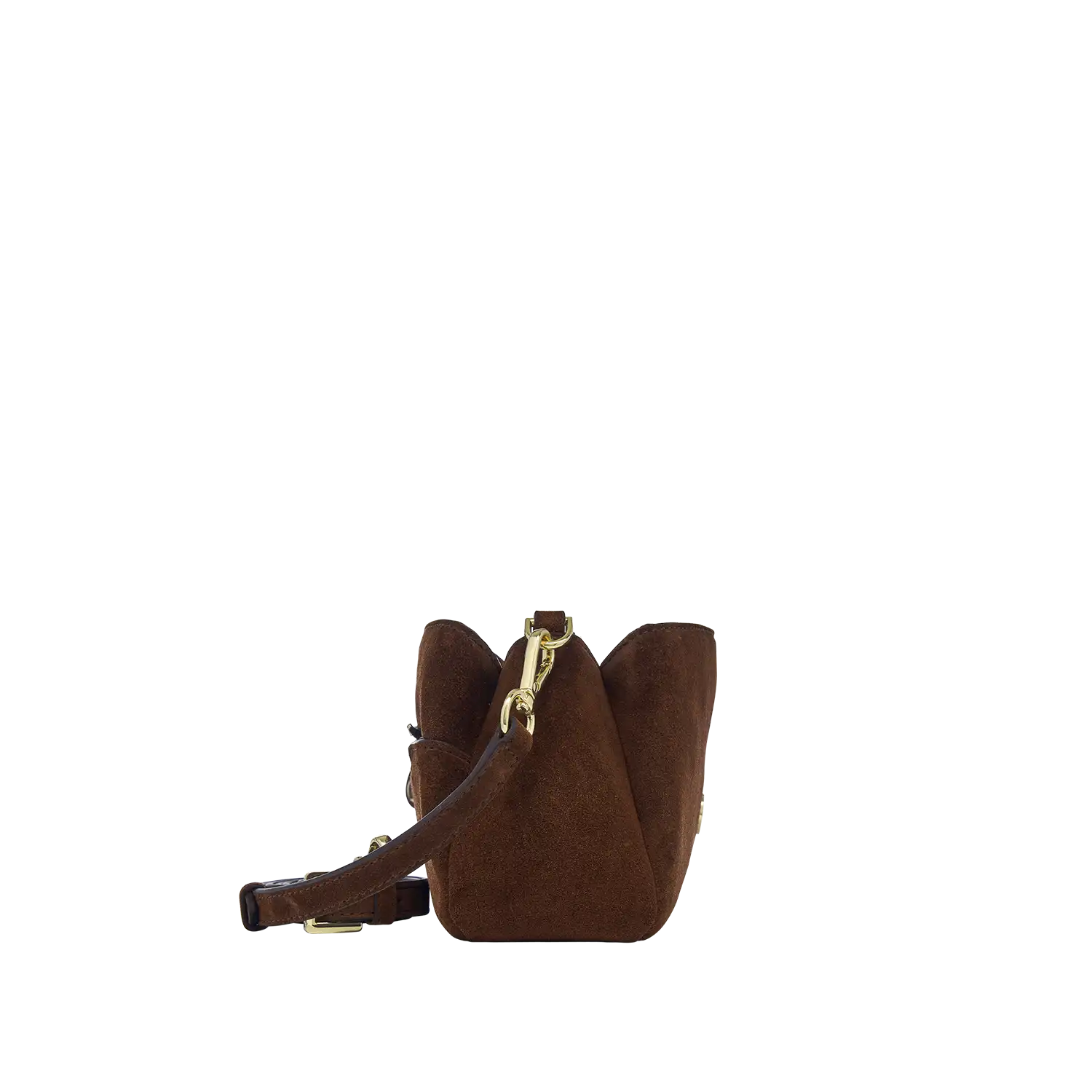 Taschenkoerper Mini Triple - braun velours