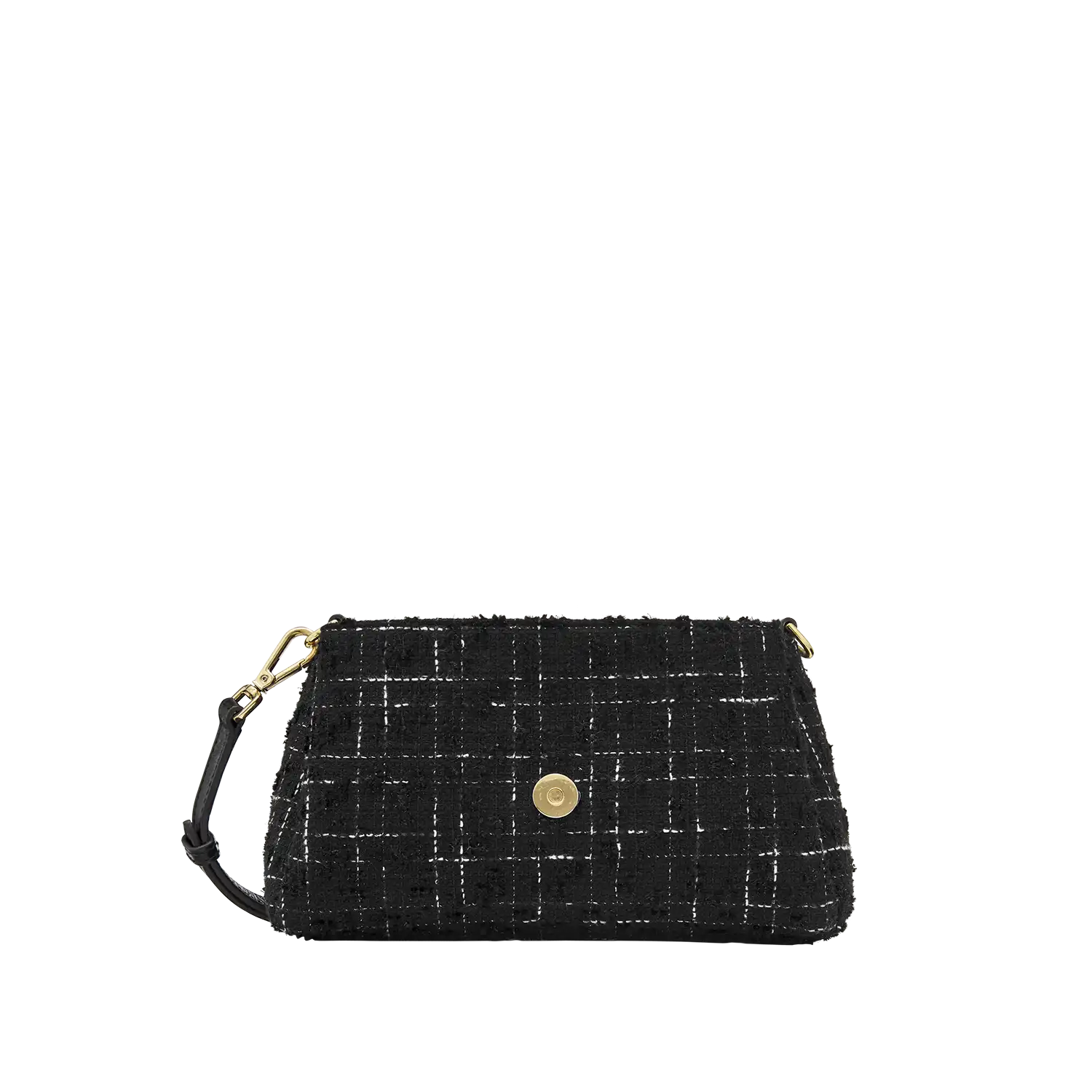 Taschenkoerper Mini Triple - Bouclé schwarz