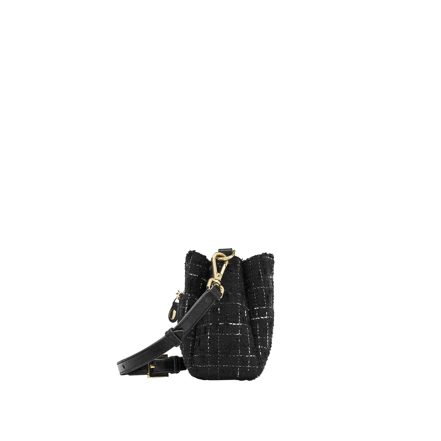 Taschenkoerper Mini Triple - Bouclé schwarz