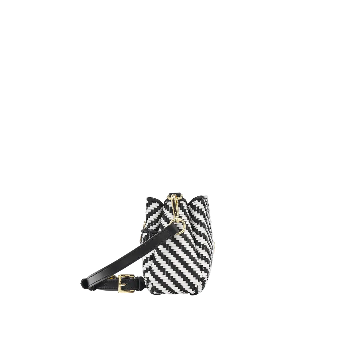 Taschenkoerper Mini Triple - schwarz-weiß