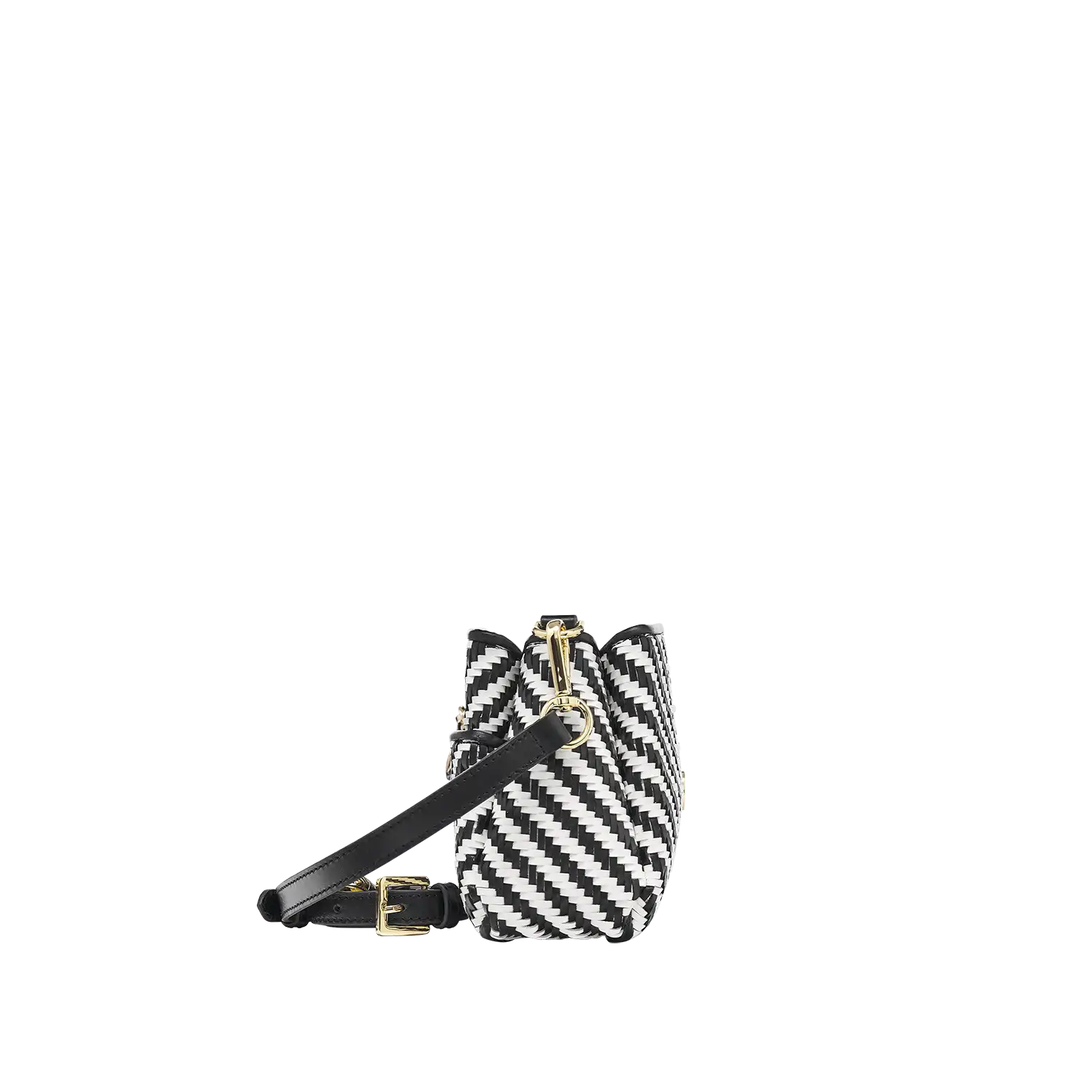 Taschenkoerper Mini Triple - schwarz-weiß