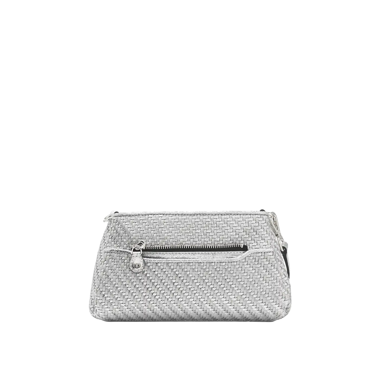 Taschenkoerper Mini Triple - silber-geflochten