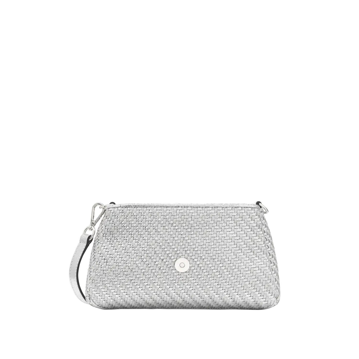 Taschenkoerper Mini Triple - silber-geflochten