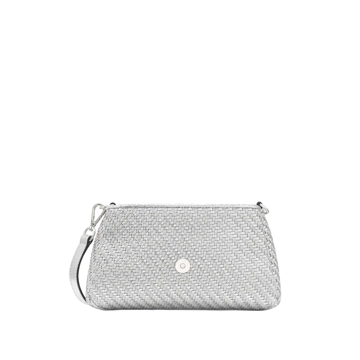 Taschenkoerper Mini Triple - silber-geflochten