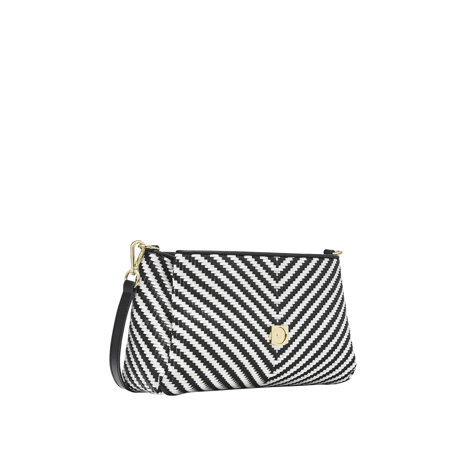 Taschenkoerper Triple Miss - schwarz-weiß