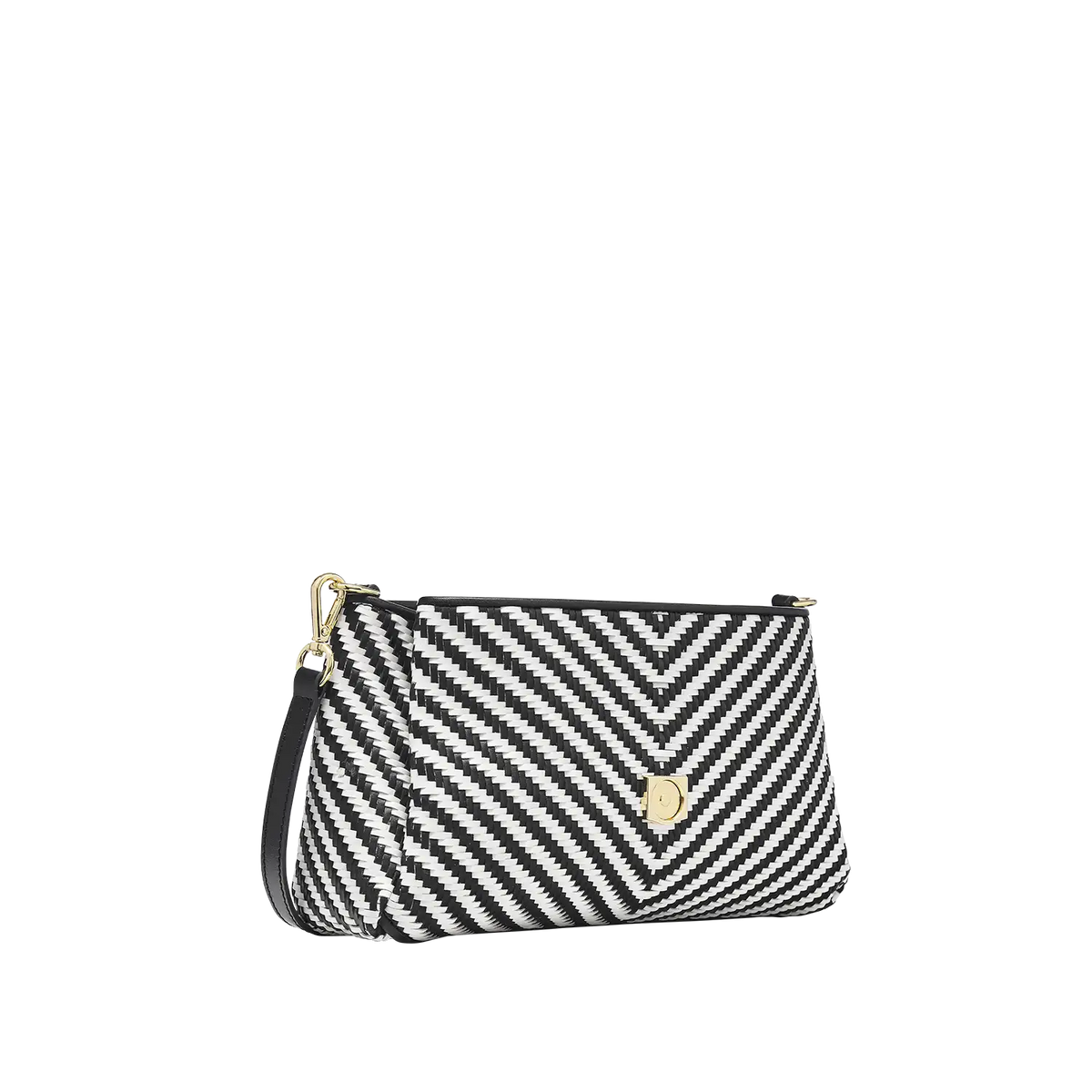 Taschenkoerper Triple Miss - schwarz-weiß