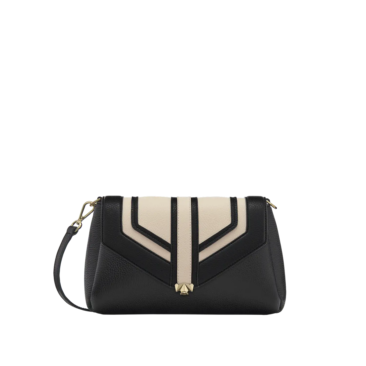 Wechselklappe - Ebony & Ivory - schwarz-weiß