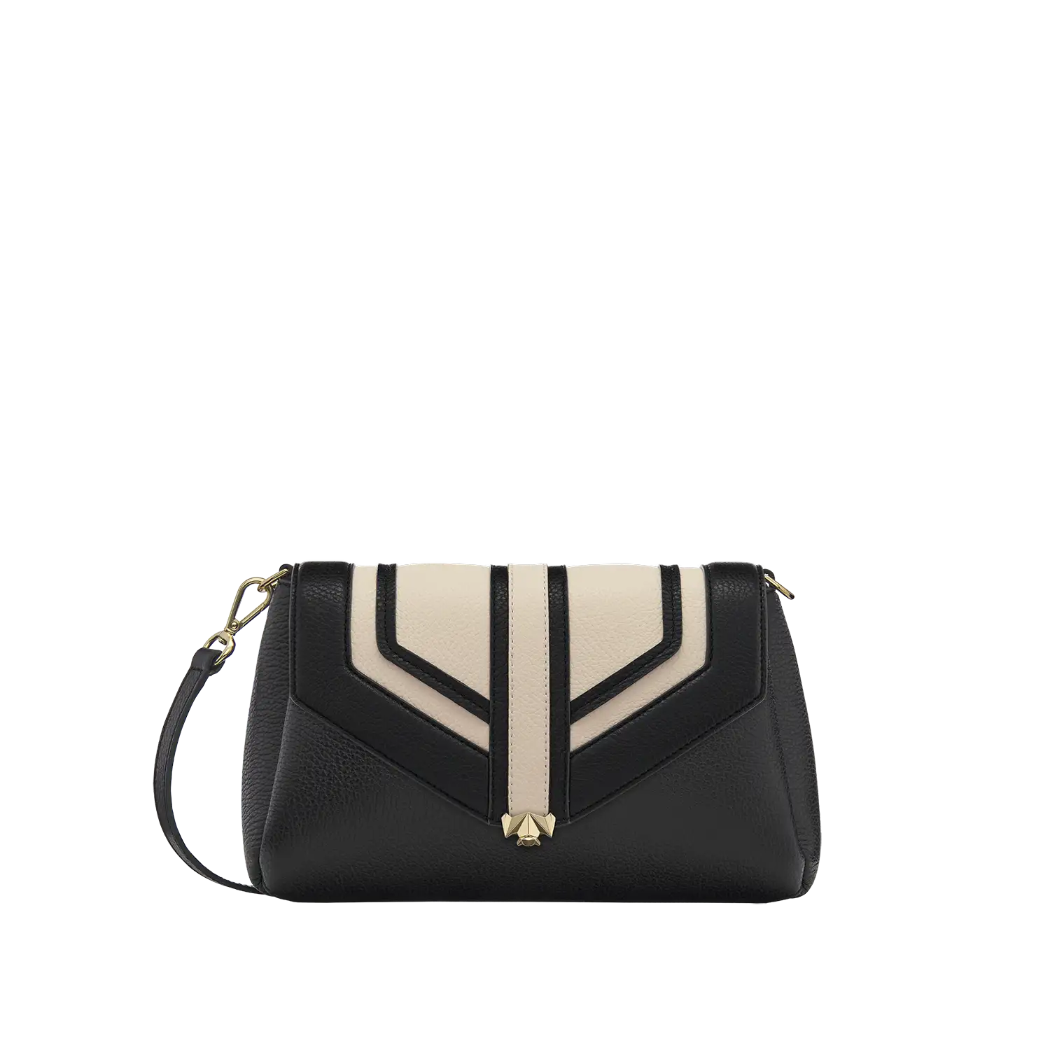 Wechselklappe - Ebony & Ivory - schwarz-weiß