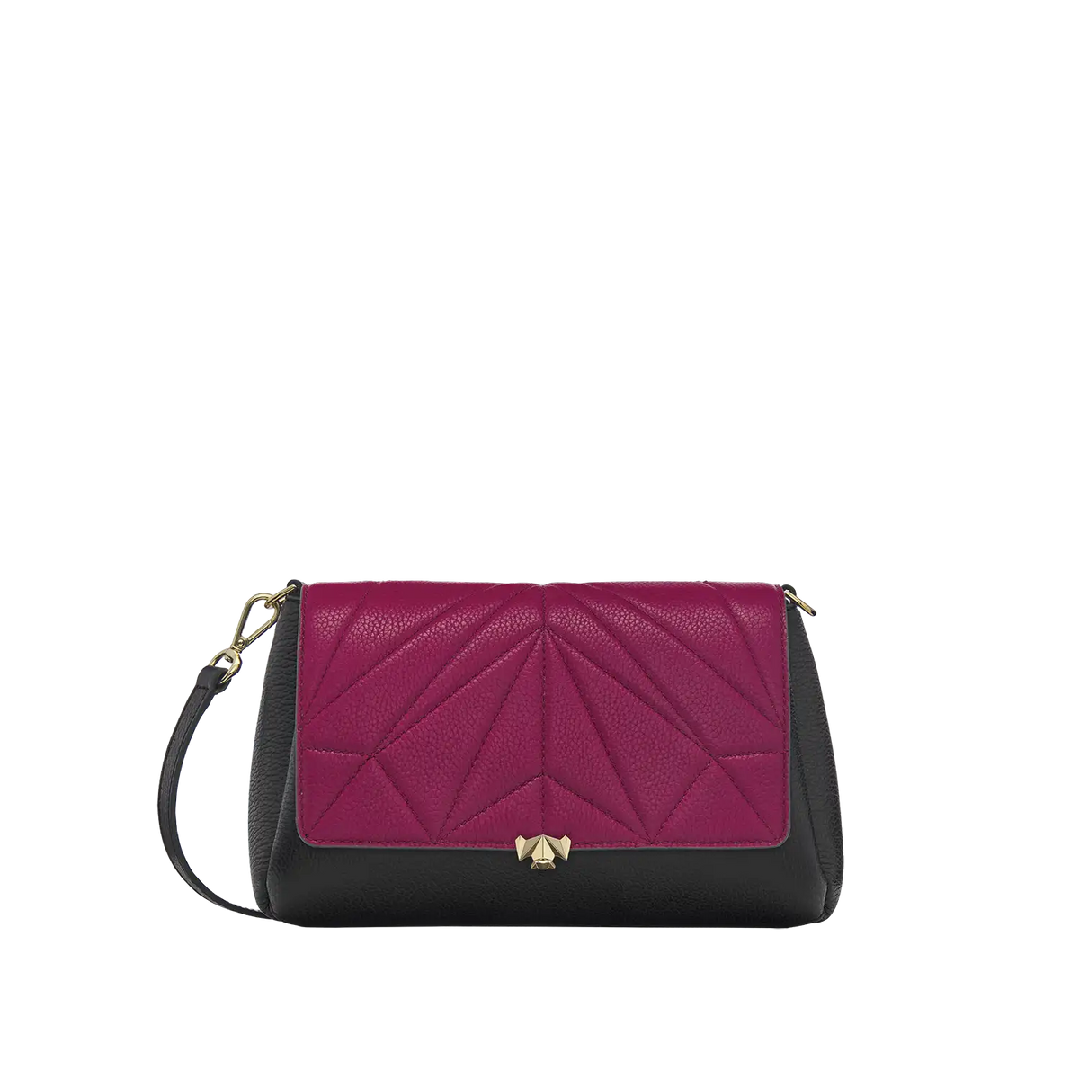 Wechselklappe - Iconic Dahlia - weinrot