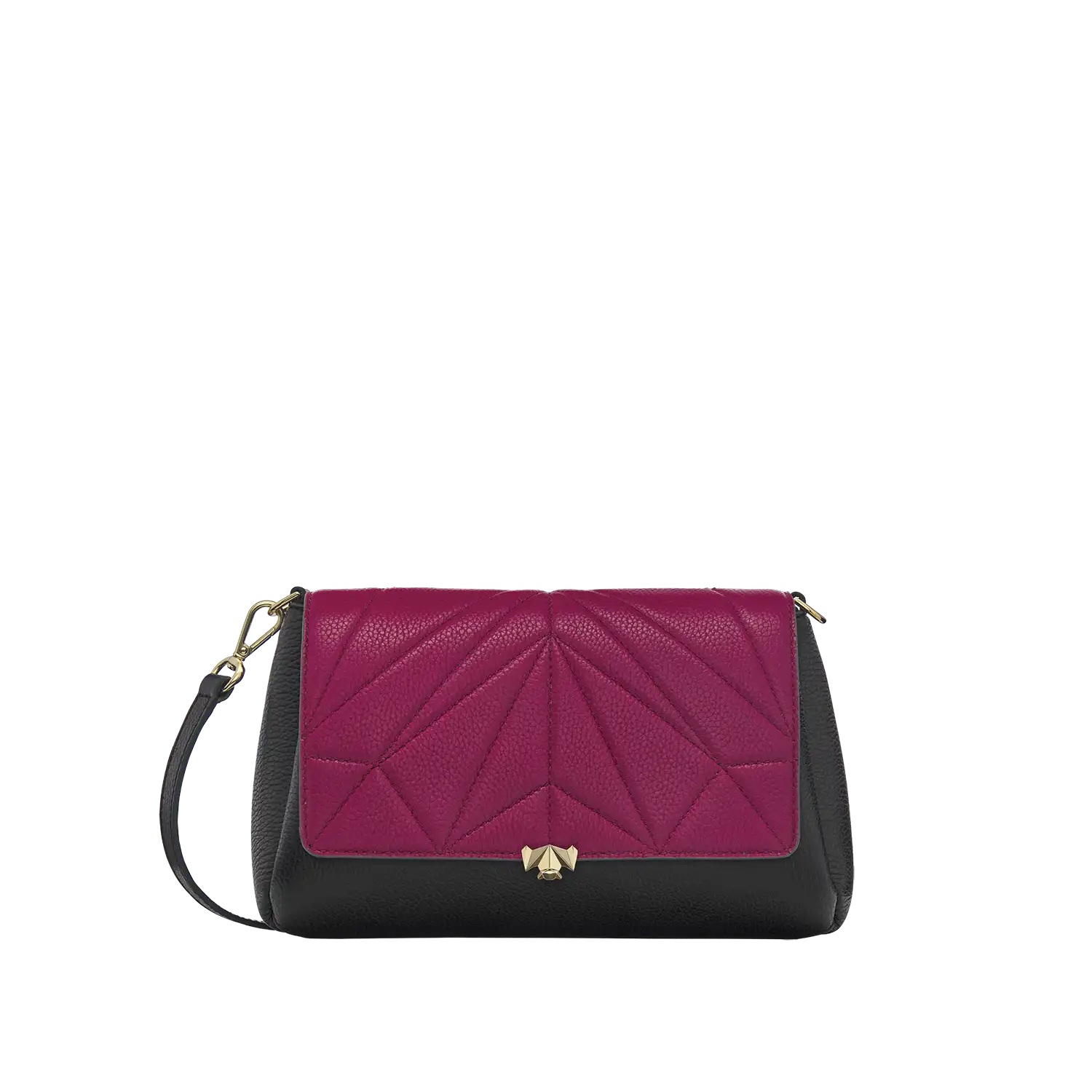 Wechselklappe - Iconic Dahlia - weinrot