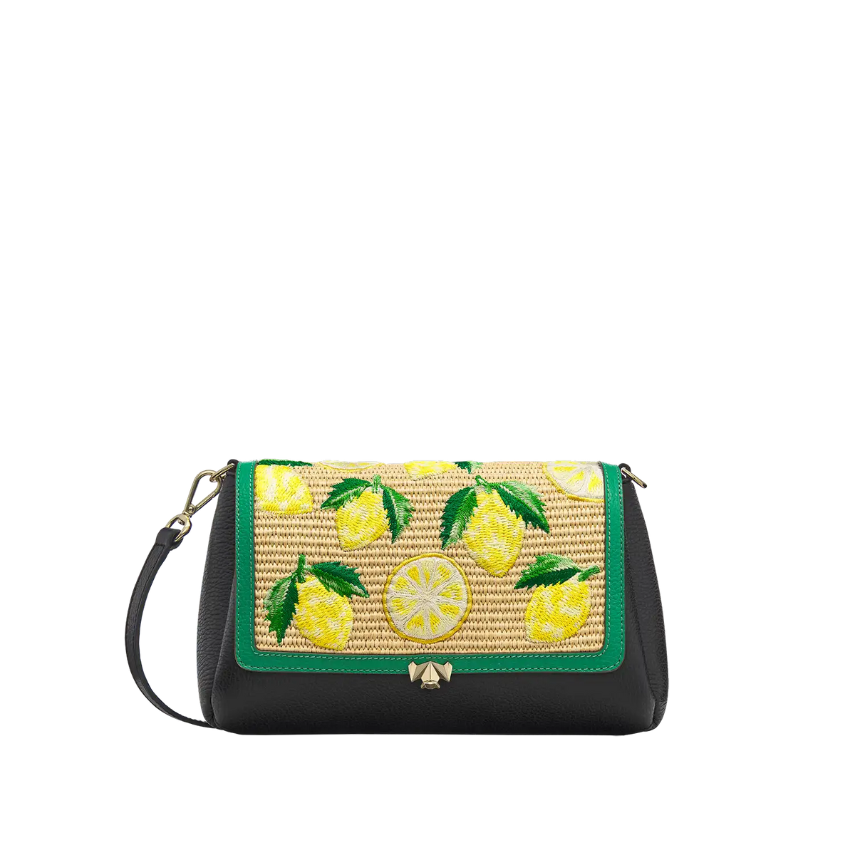 Wechselklappe - Limoncello - hellbraun-grün