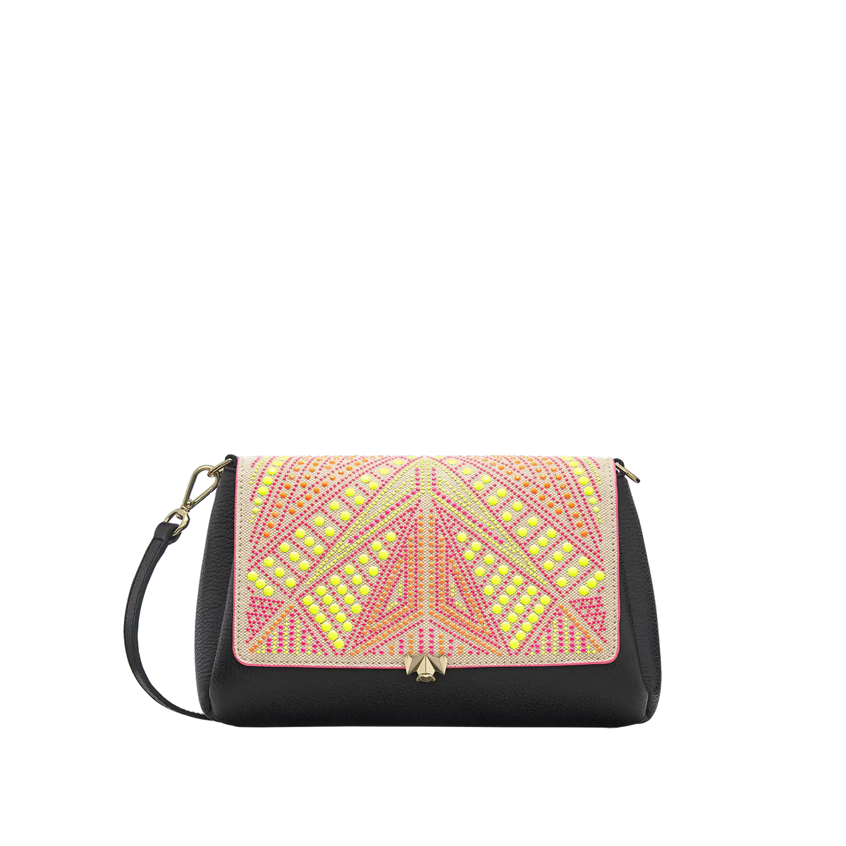 Wechselklappe - Neonmania - creme-bunt