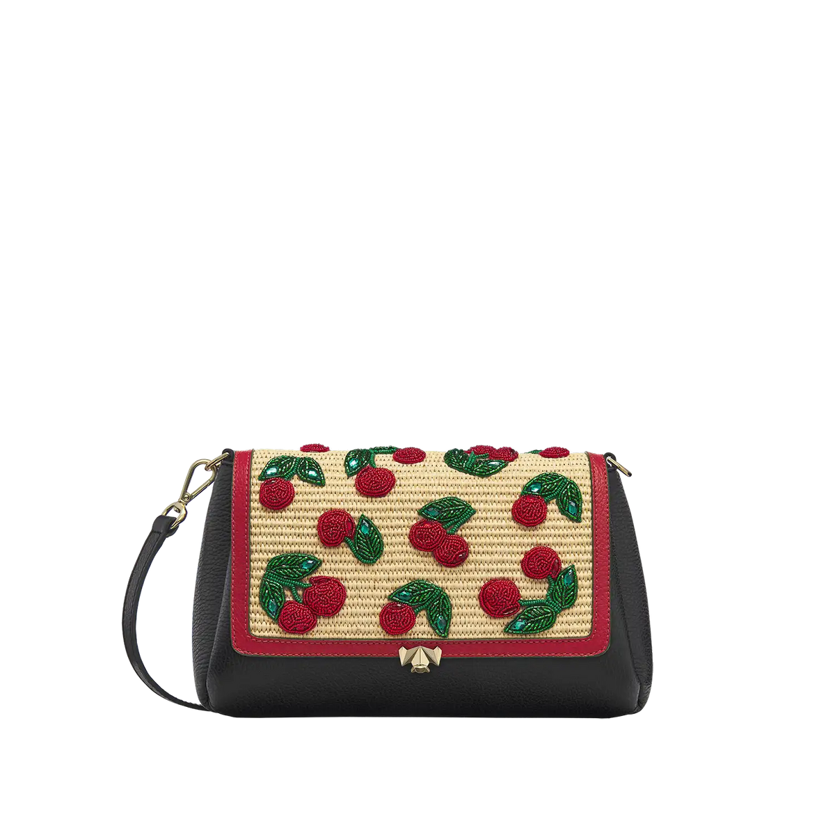 Wechselklappe - Rosso Ciliega - hellbraun-rot