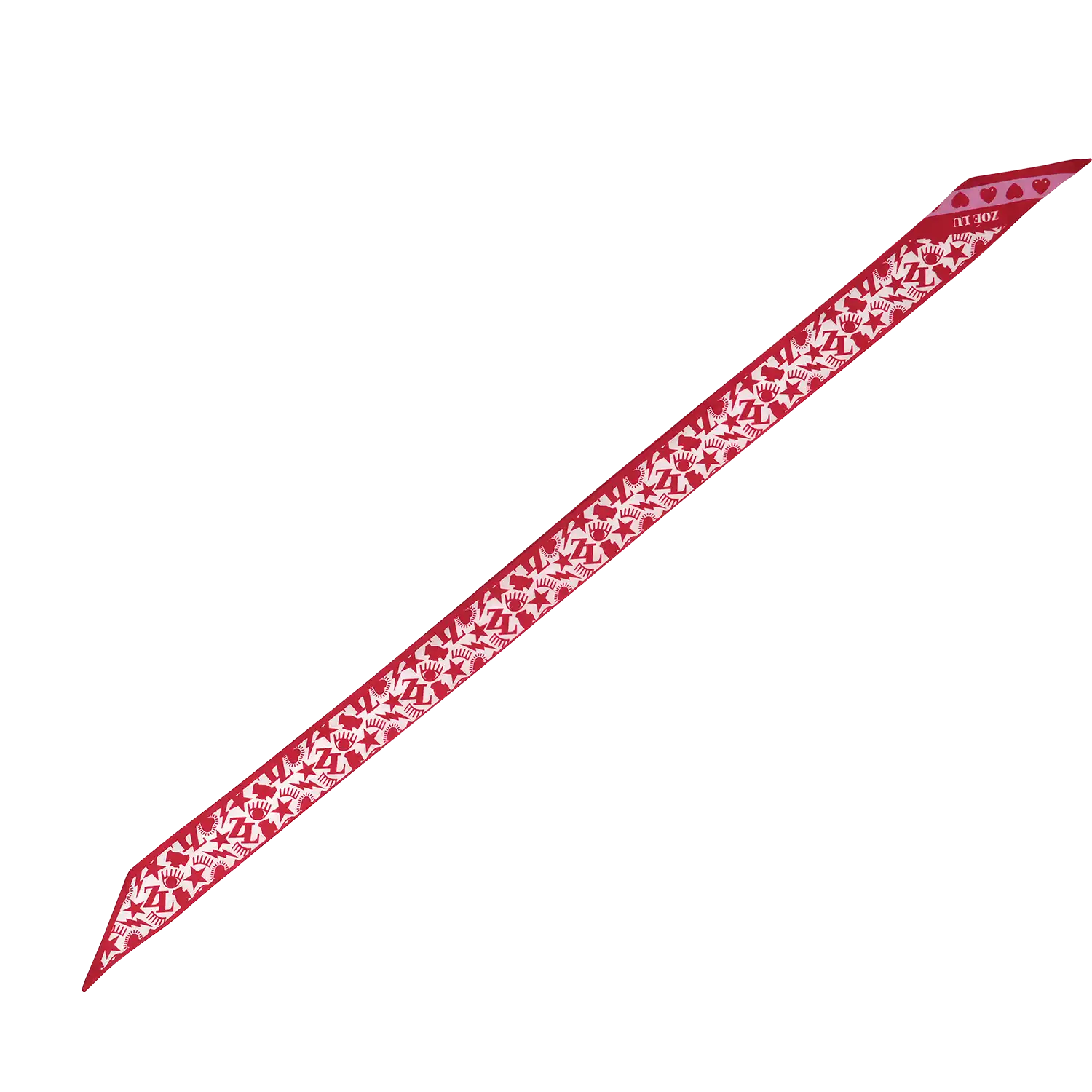 Accessoires - Twilly - rosa-rot