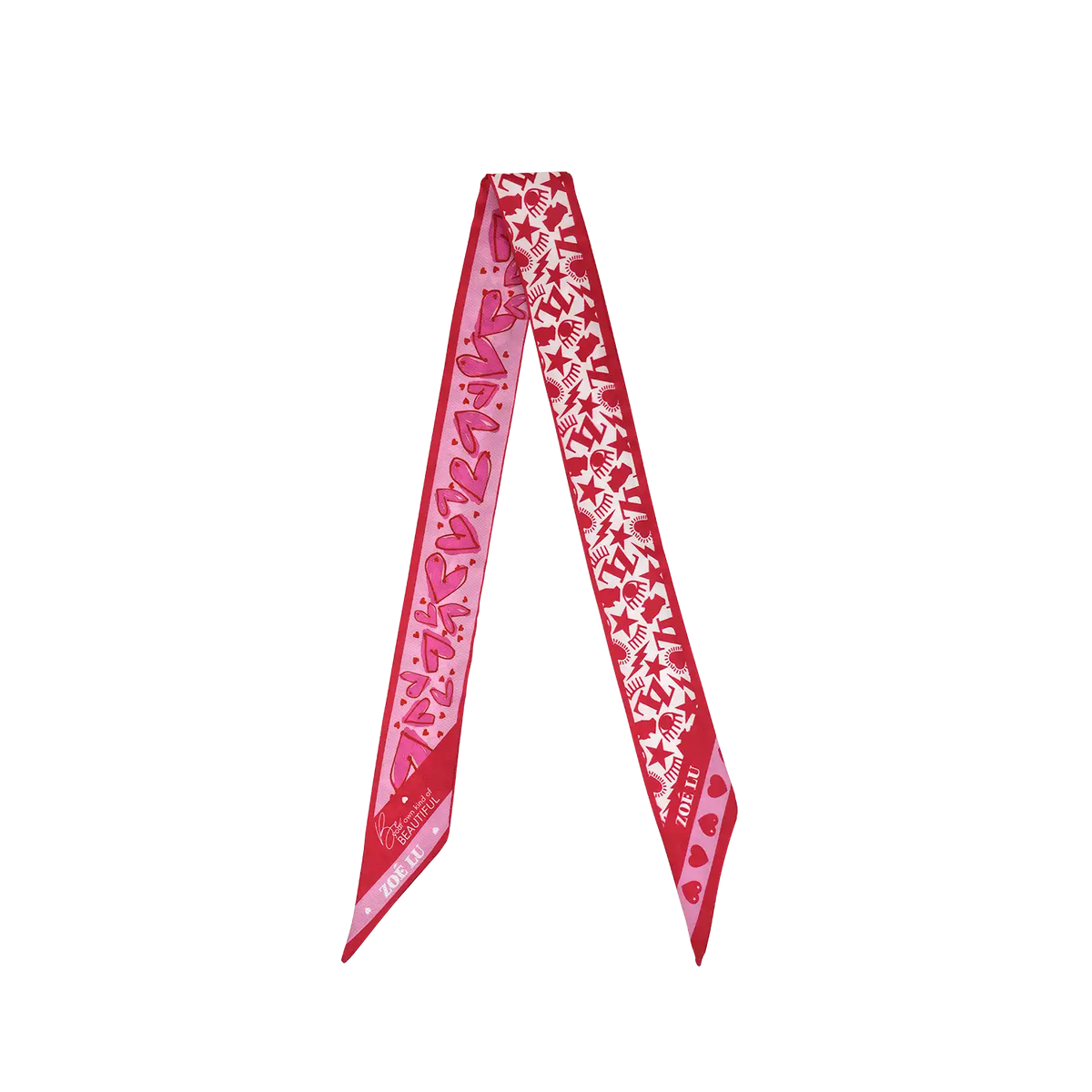 Accessoires - Twilly - rosa-rot