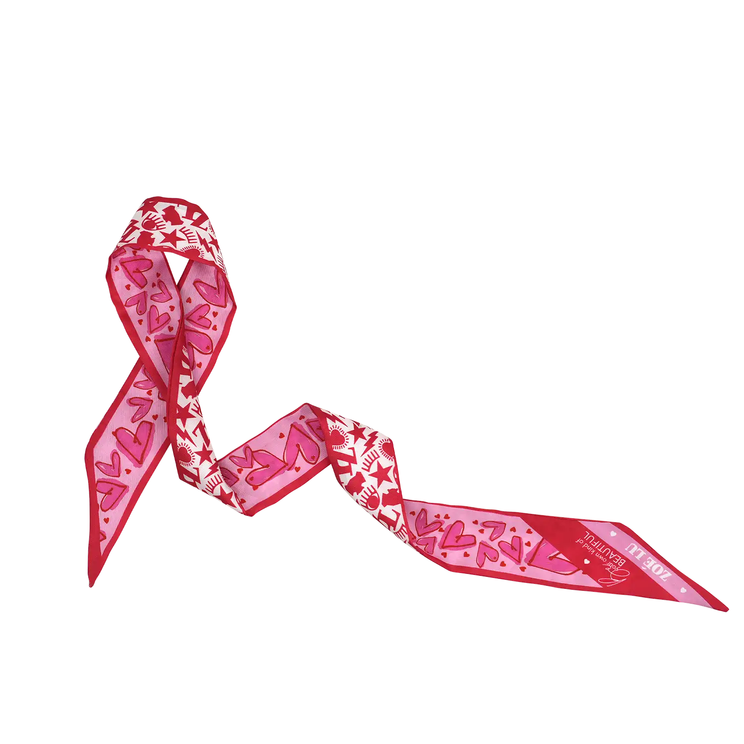 Accessoires - Twilly - rosa-rot