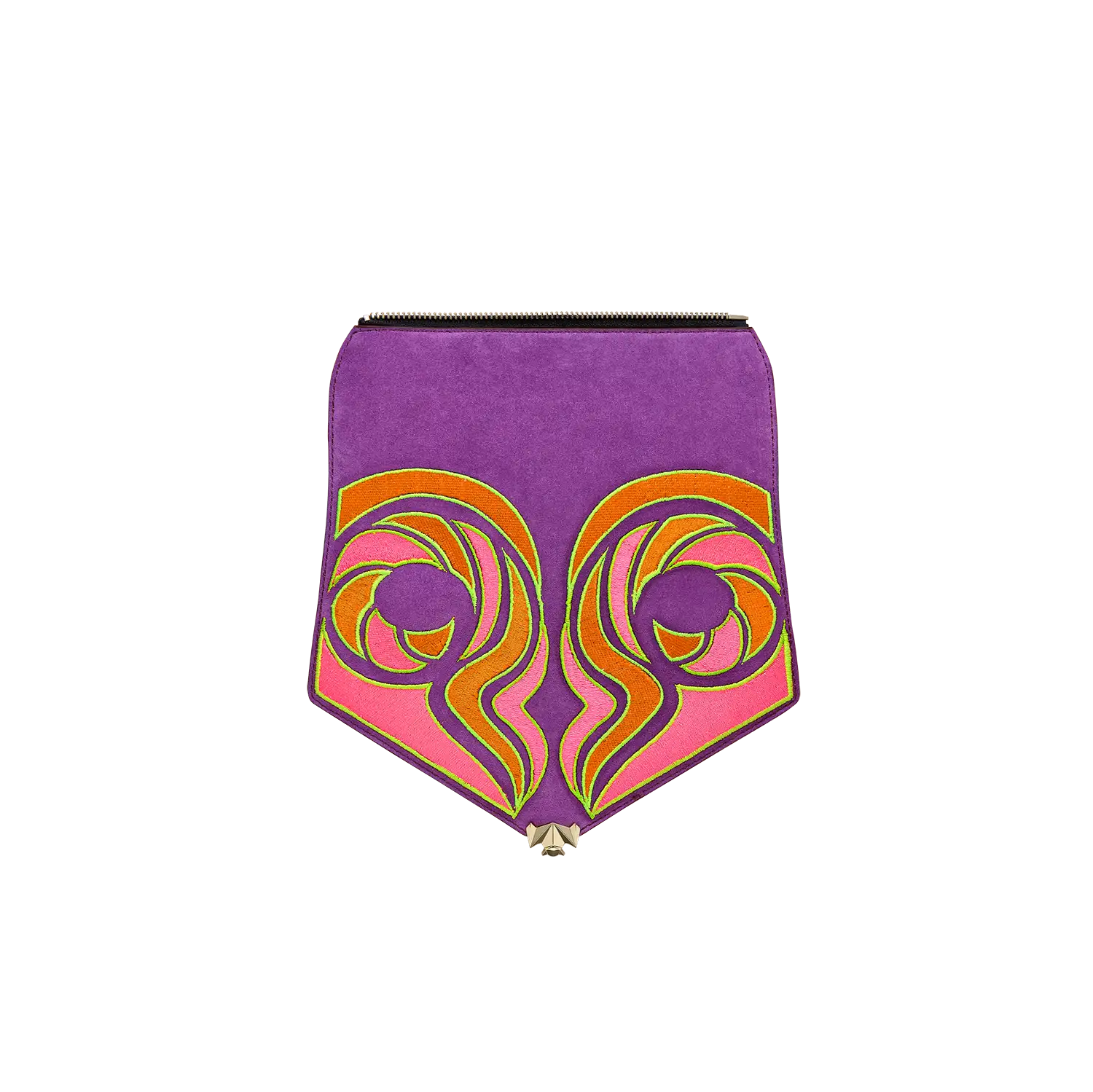 Wechselklappe - Aries Spiral - lila