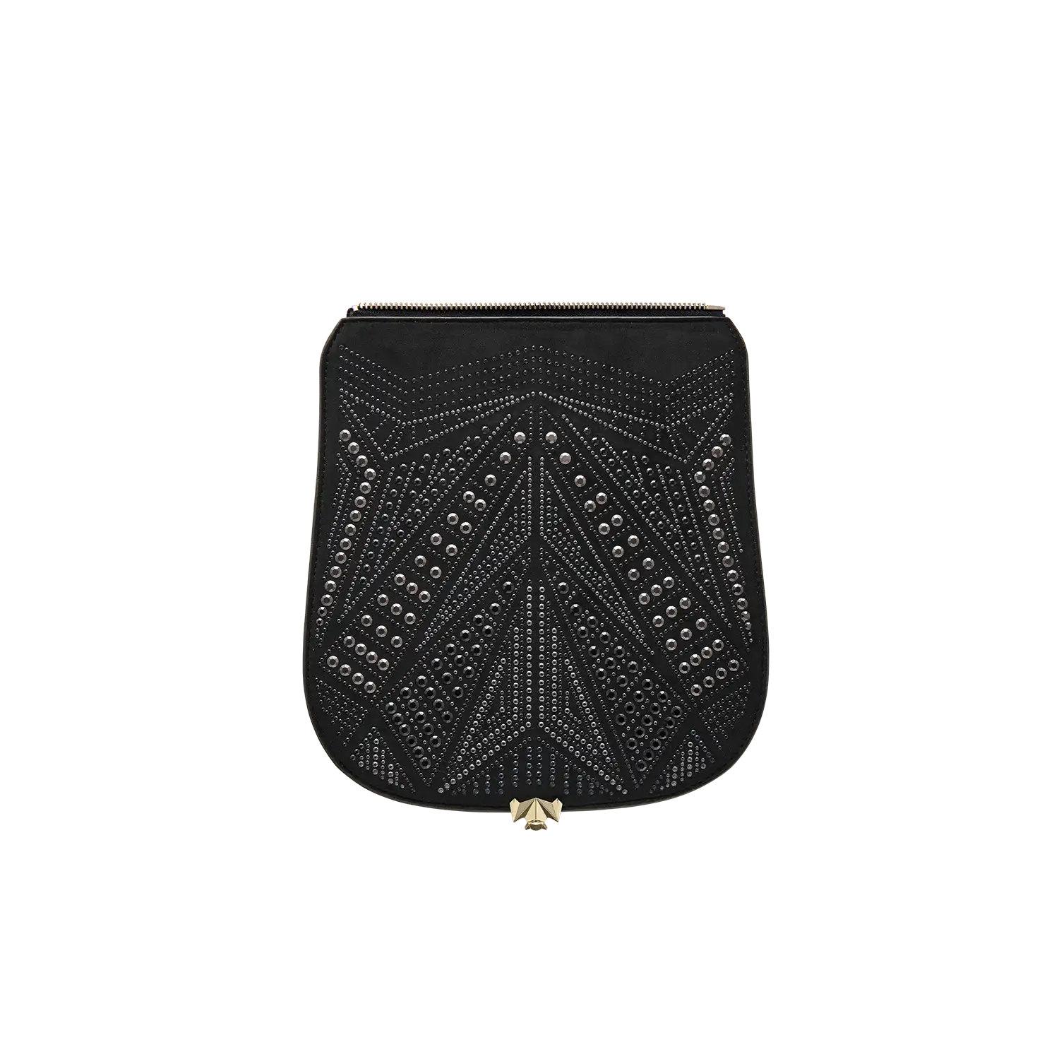 Wechselklappe - Black Sparkle - schwarz