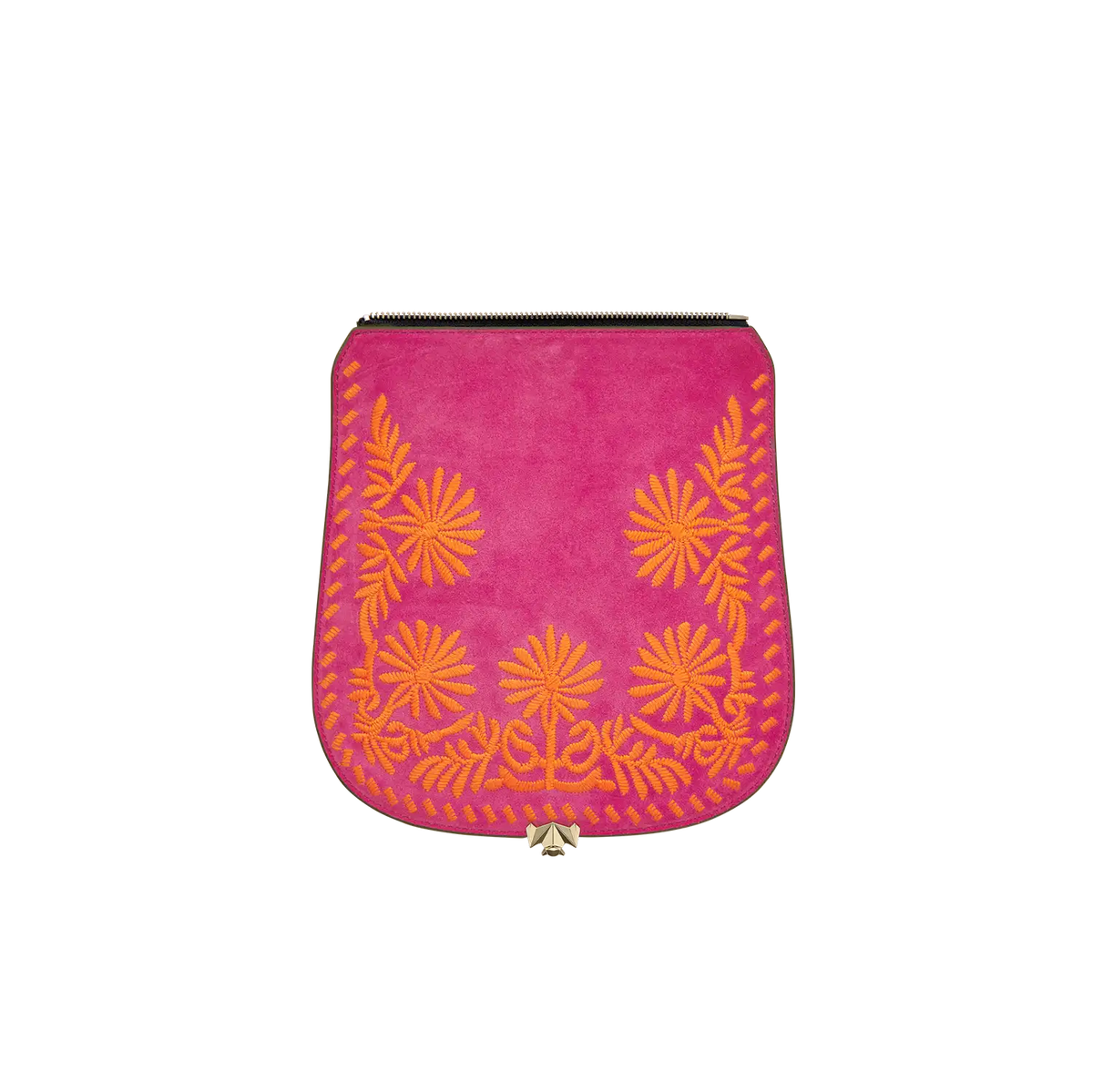 Wechselklappe - Crazy Daisy - pink-orange