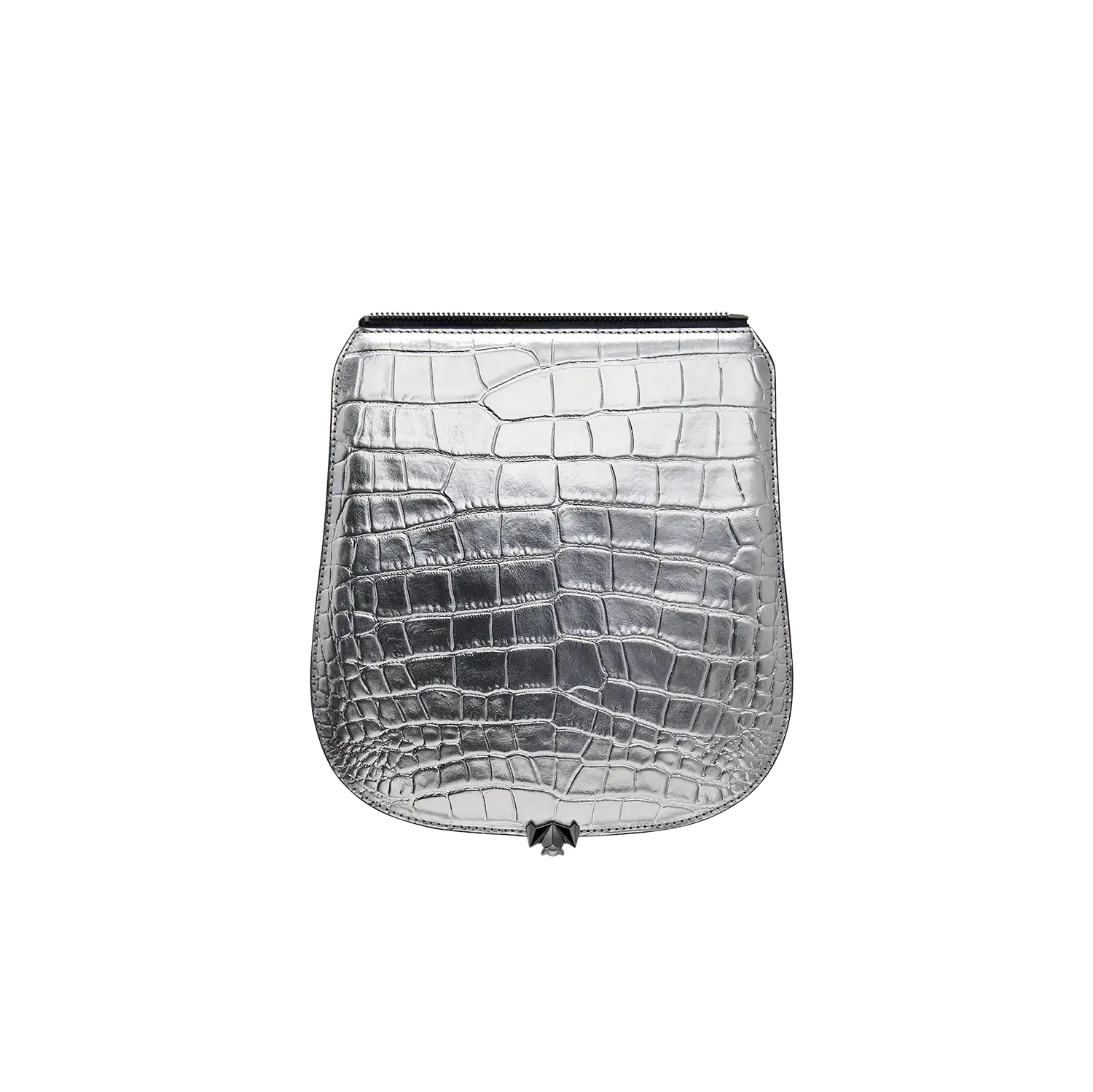 BC Wechselklappe - Dazzle Croco - anthrazit