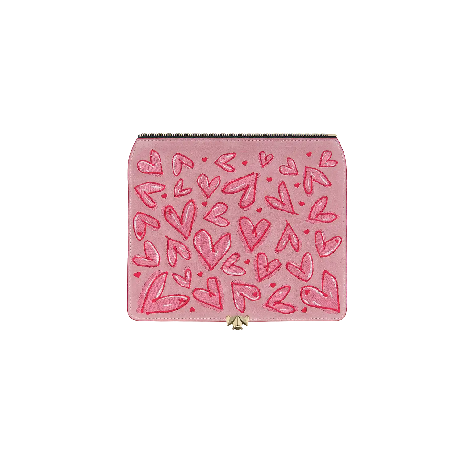 Wechselklappe - Blushing Hearts - rosa