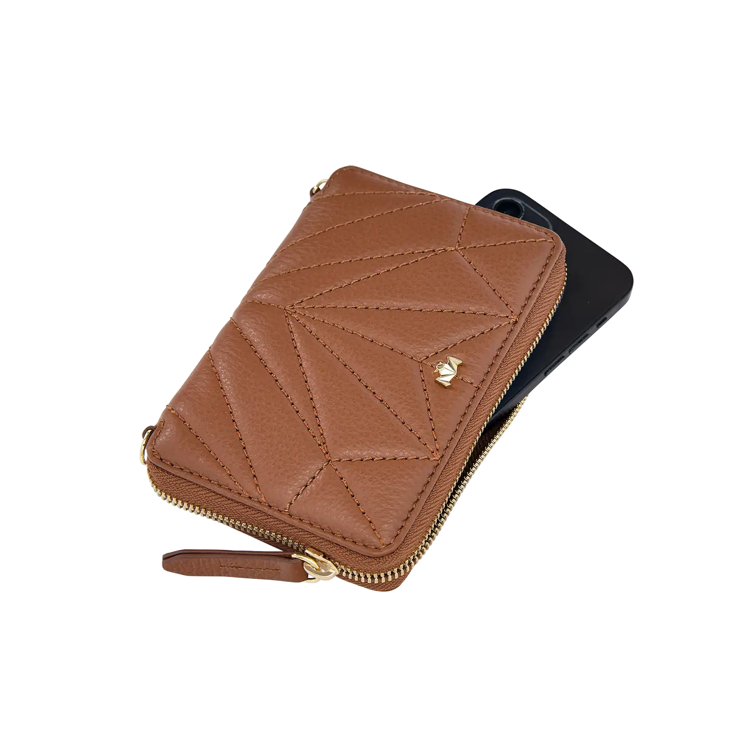 Geldbörse - One For The Money - cognac